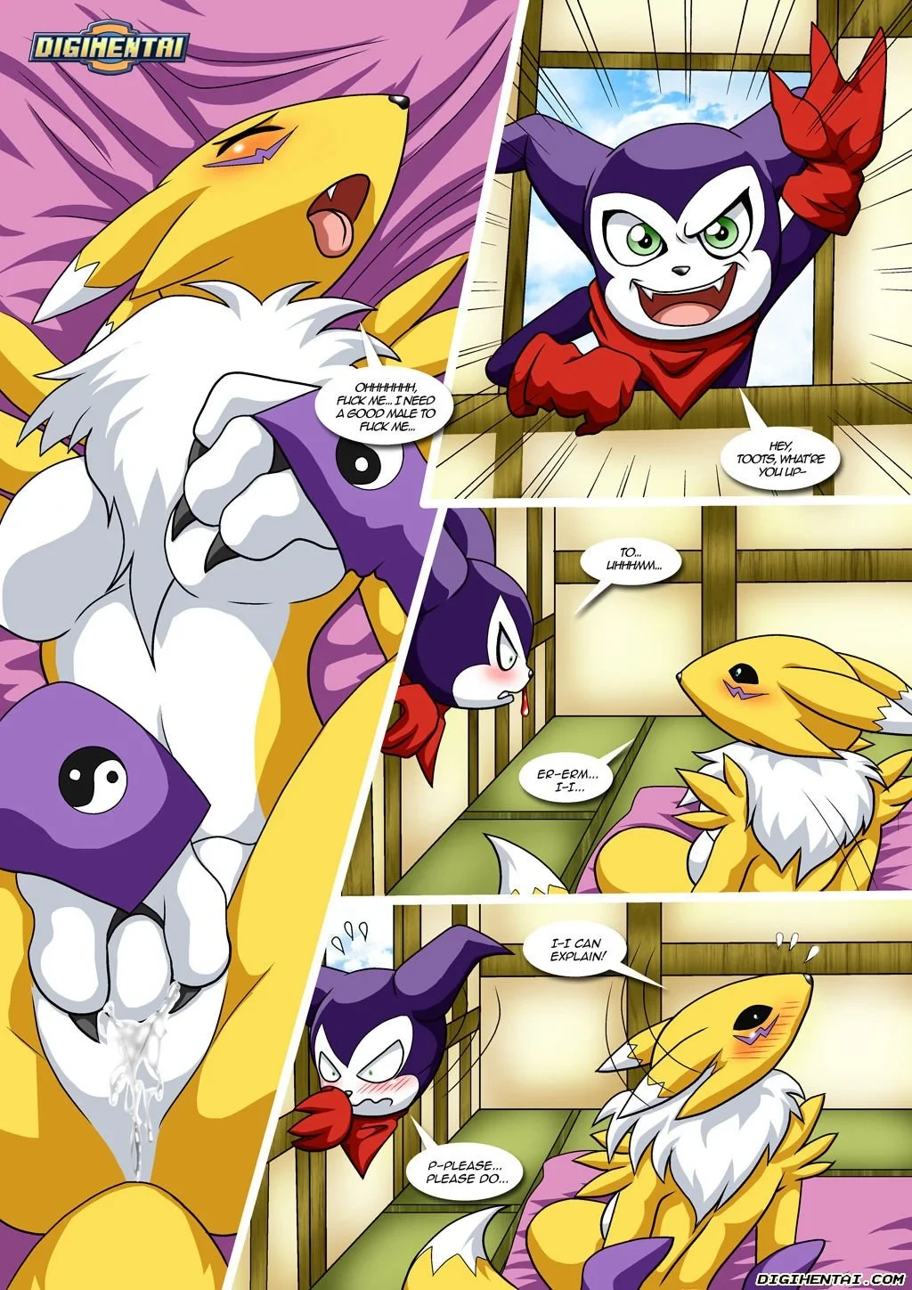 Renamon´s First Time (Digimon) [PalComix] - 1 . Renamon´s First Time - (Digimon) [PalComix] - Page 3