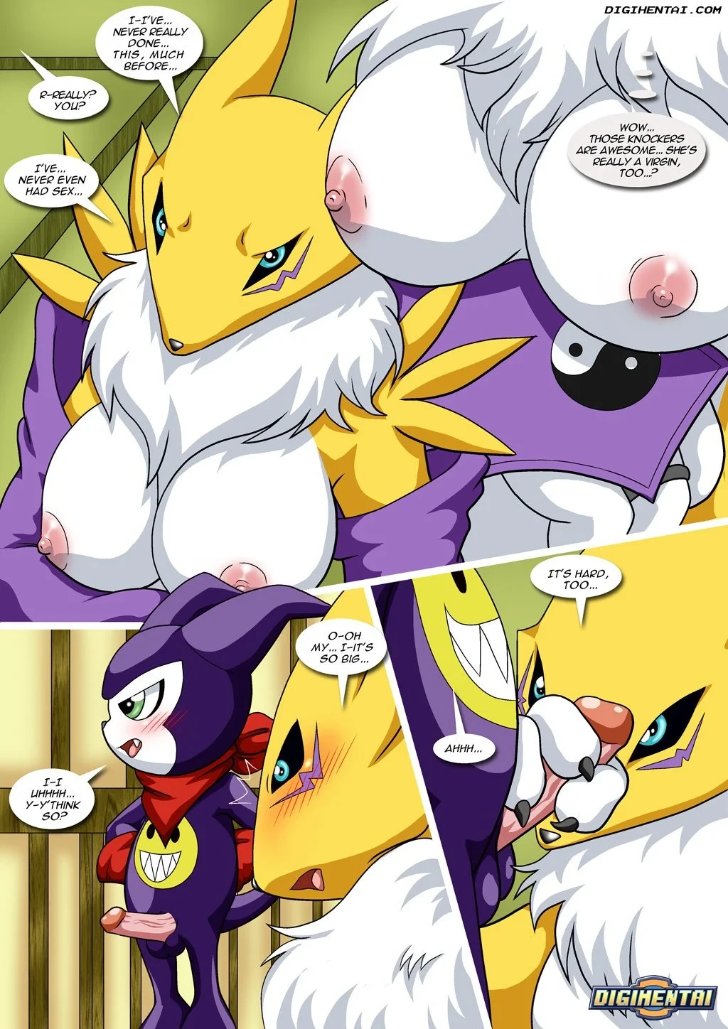 Renamon´s First Time (Digimon) [PalComix] - 1 . Renamon´s First Time - (Digimon) [PalComix] - Page 4