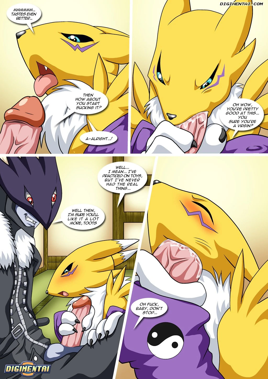 Renamon´s First Time (Digimon) [PalComix] - 1 . Renamon´s First Time - (Digimon) [PalComix] - Page 7