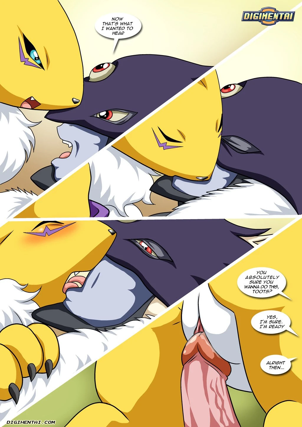 Renamon´s First Time (Digimon) [PalComix] - 1 . Renamon´s First Time - (Digimon) [PalComix] - Page 11