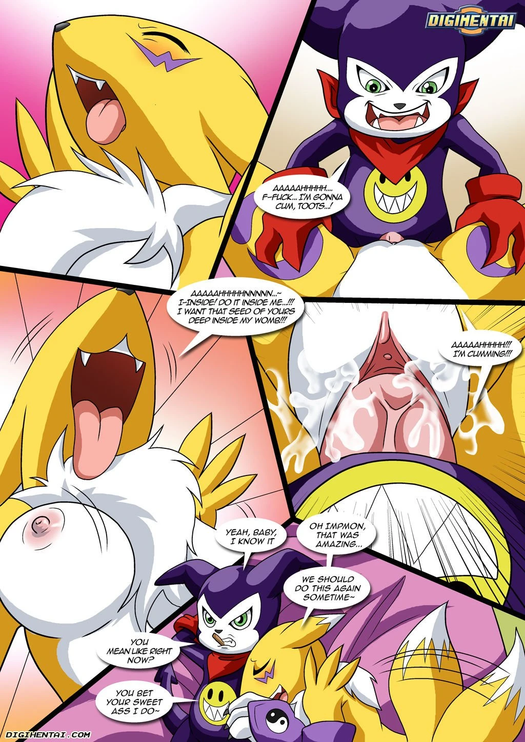 Renamon´s First Time (Digimon) [PalComix] - 1 . Renamon´s First Time - (Digimon) [PalComix] - Page 18
