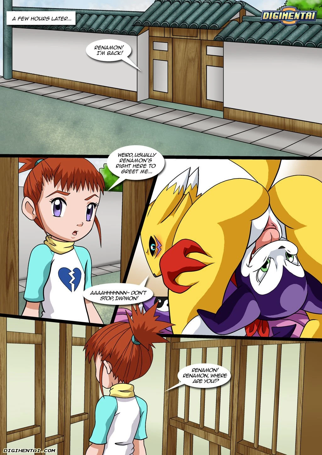 Renamon´s First Time (Digimon) [PalComix] - 1 . Renamon´s First Time - (Digimon) [PalComix] - Page 19