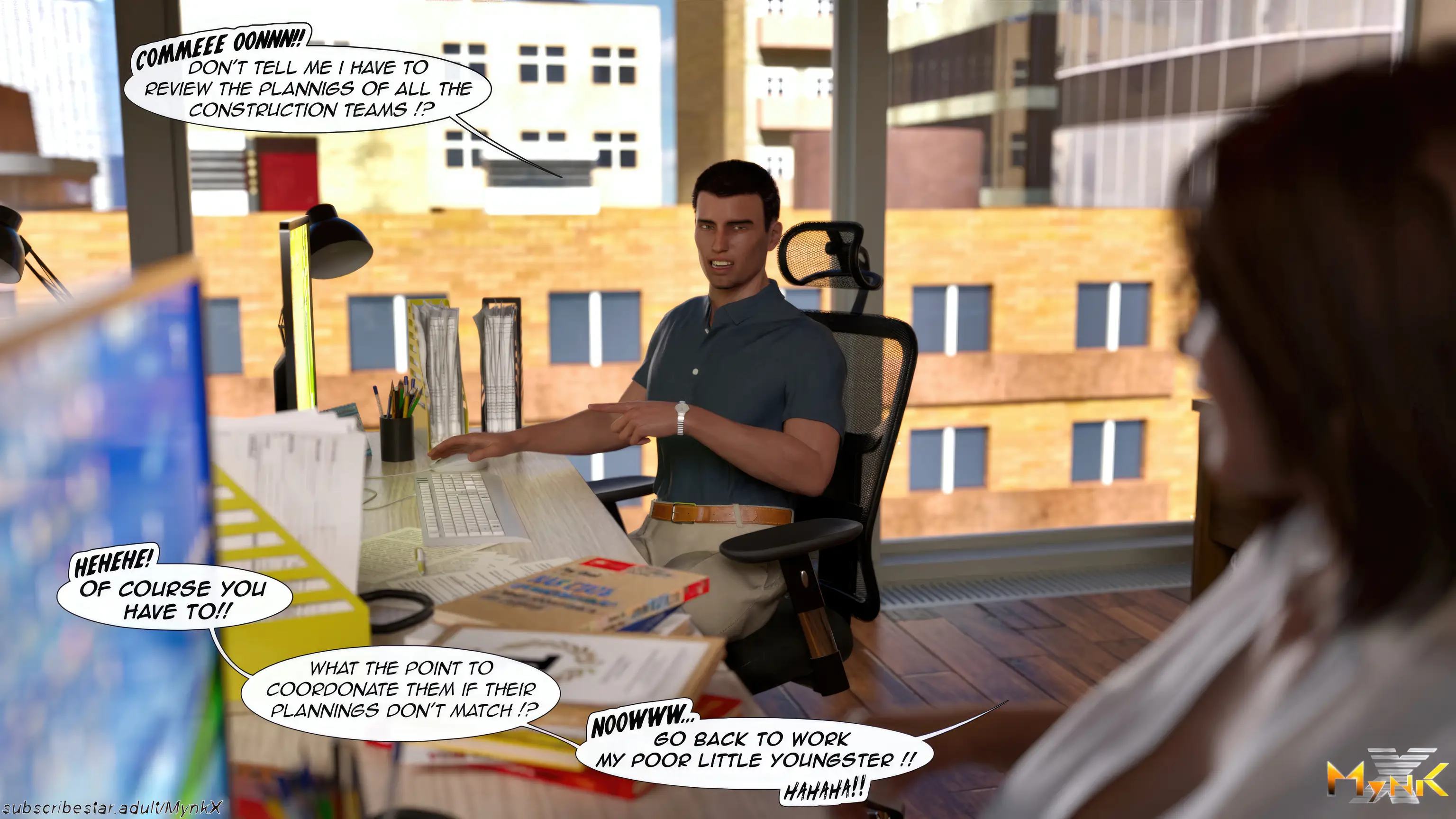 Company Trip [Mynkx] - 1 . Company Trip - Chapter 1 - Page 6