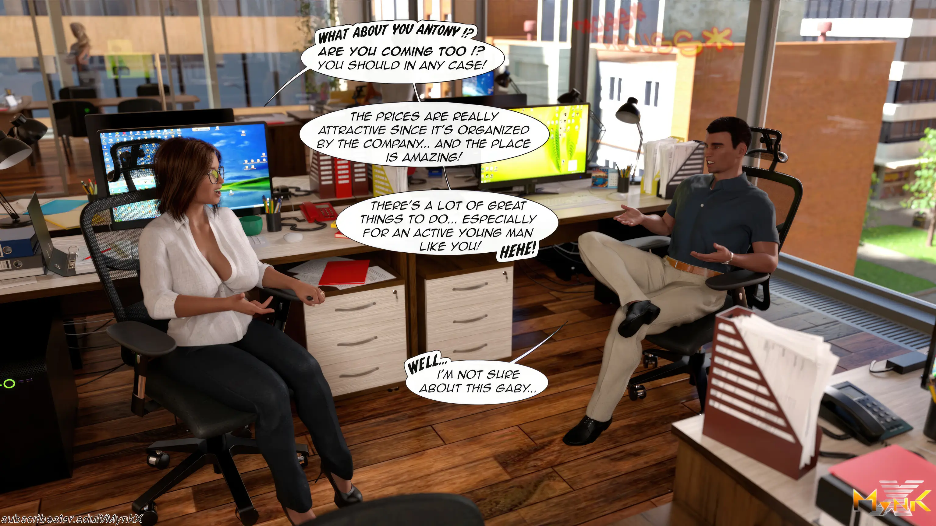 Company Trip [Mynkx] - 1 . Company Trip - Chapter 1 - Page 16