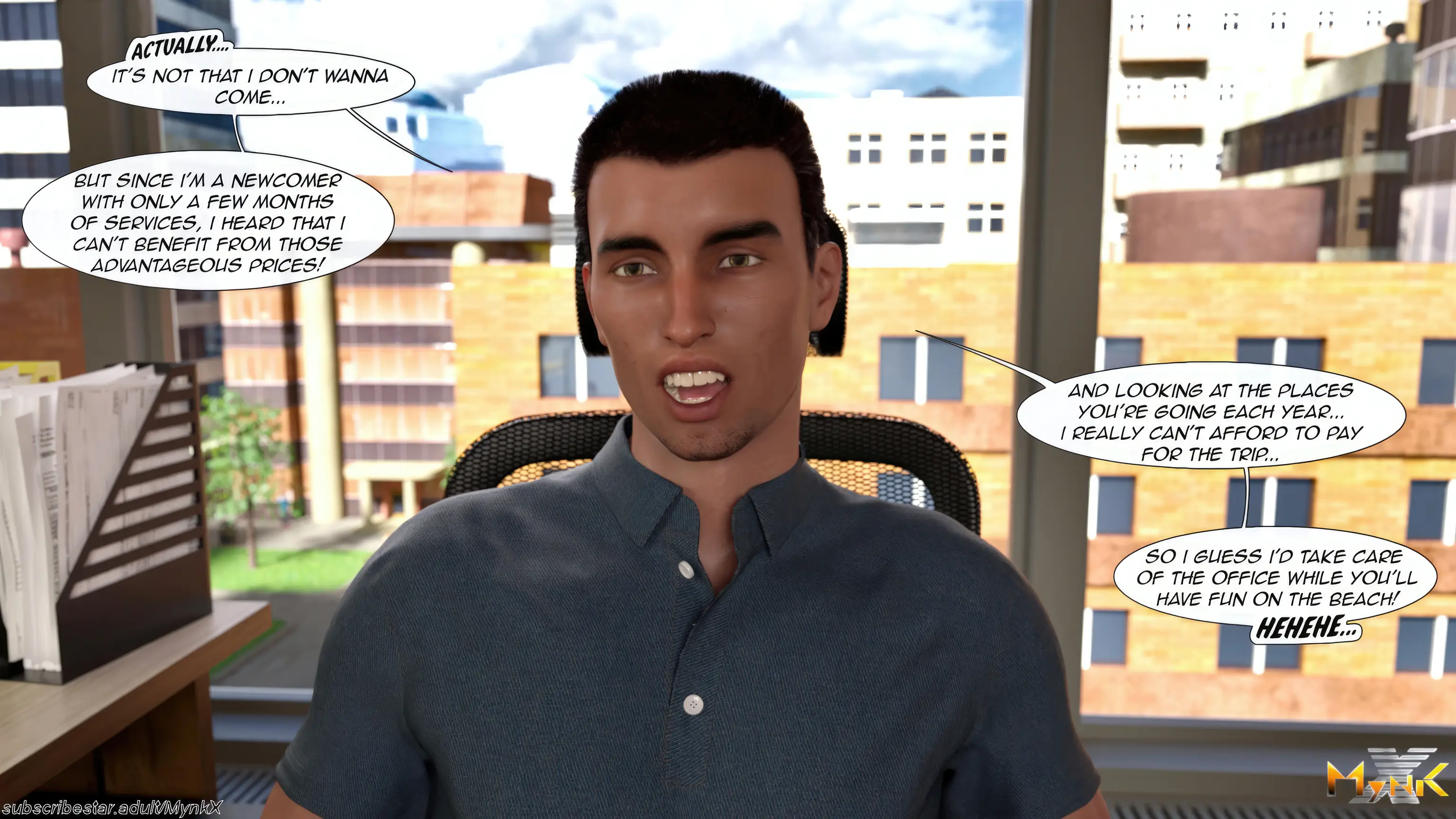 Company Trip [Mynkx] - 1 . Company Trip - Chapter 1 - Page 17