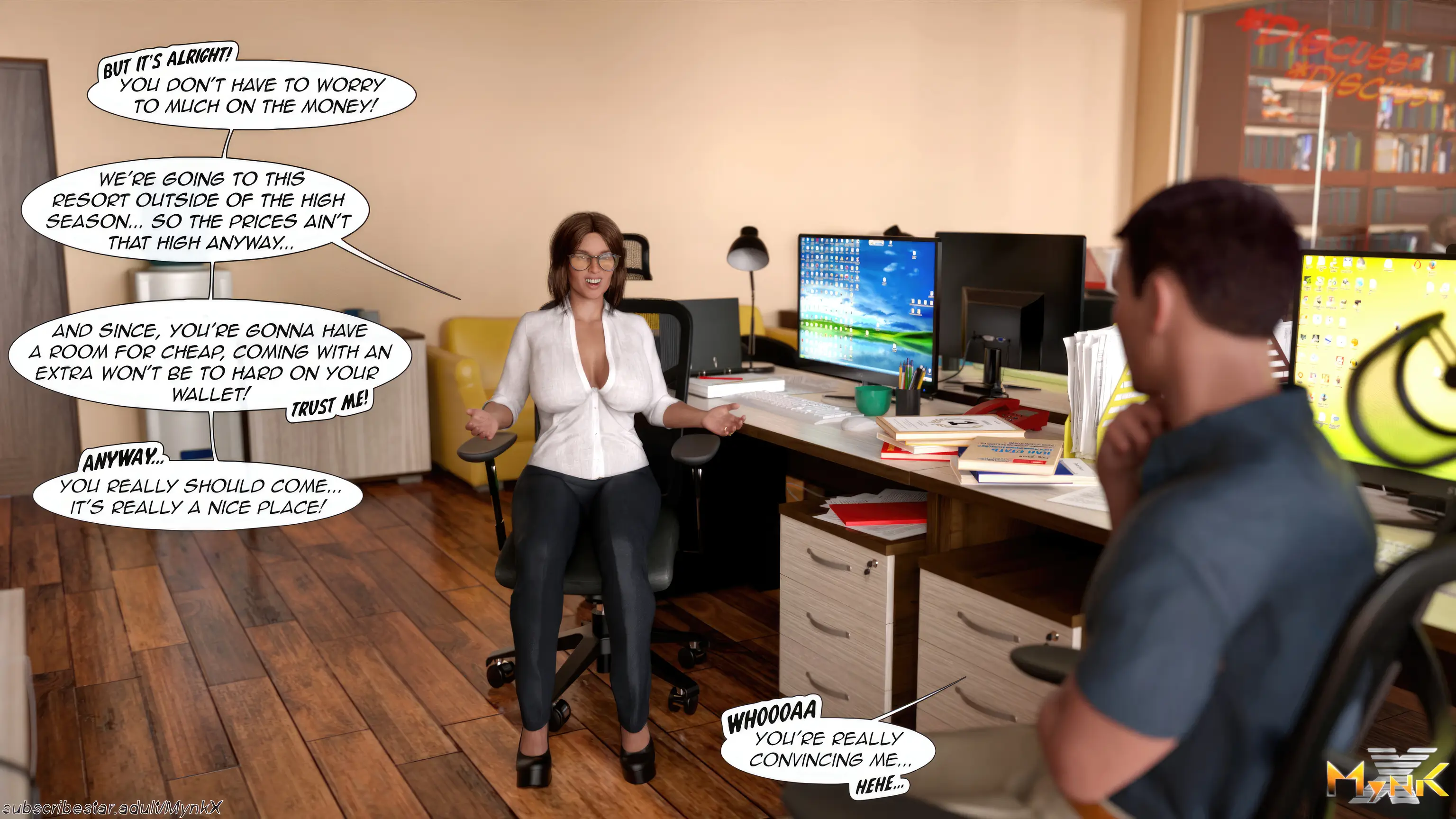 Company Trip [Mynkx] - 1 . Company Trip - Chapter 1 - Page 20