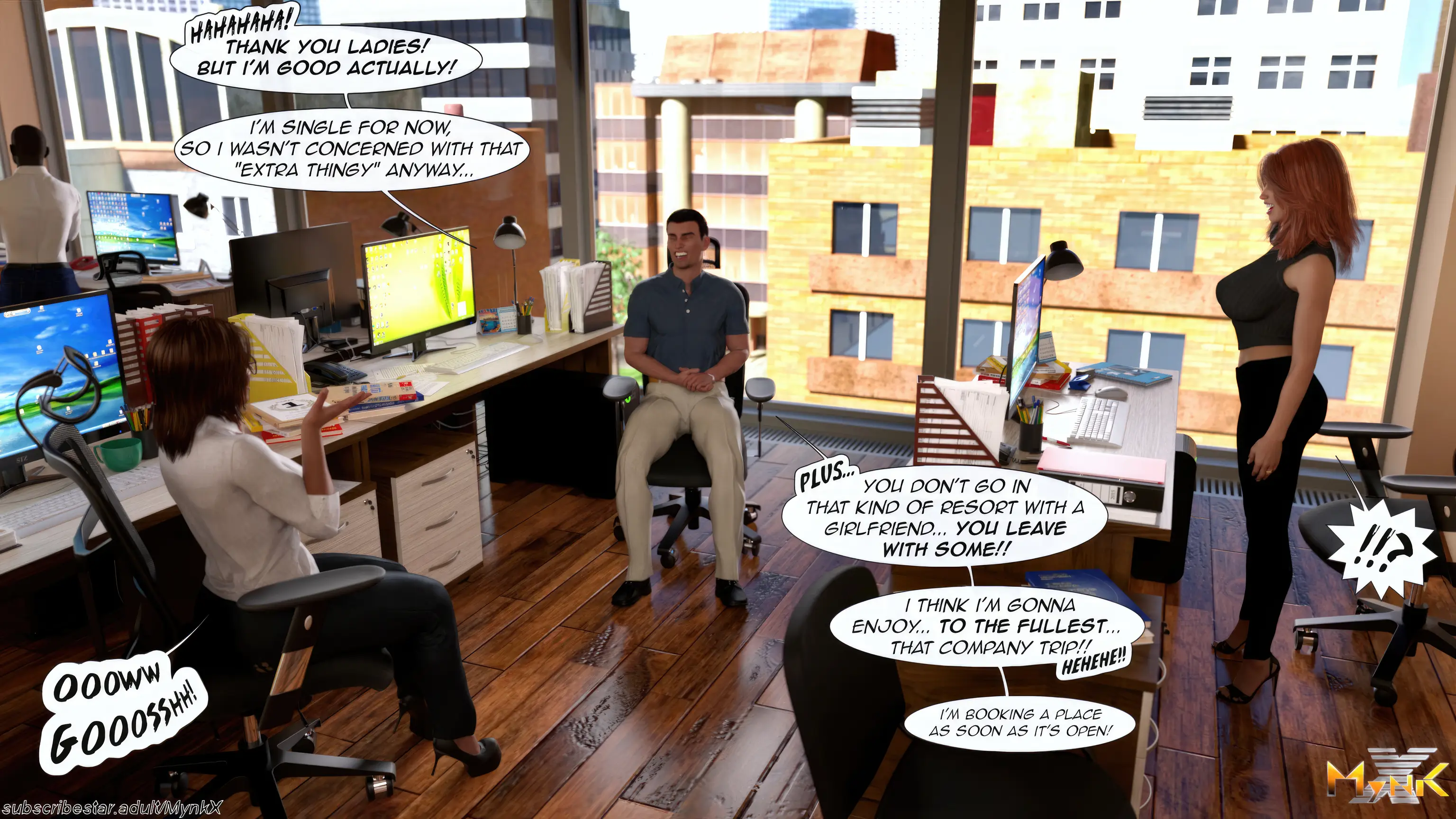 Company Trip [Mynkx] - 1 . Company Trip - Chapter 1 - Page 21