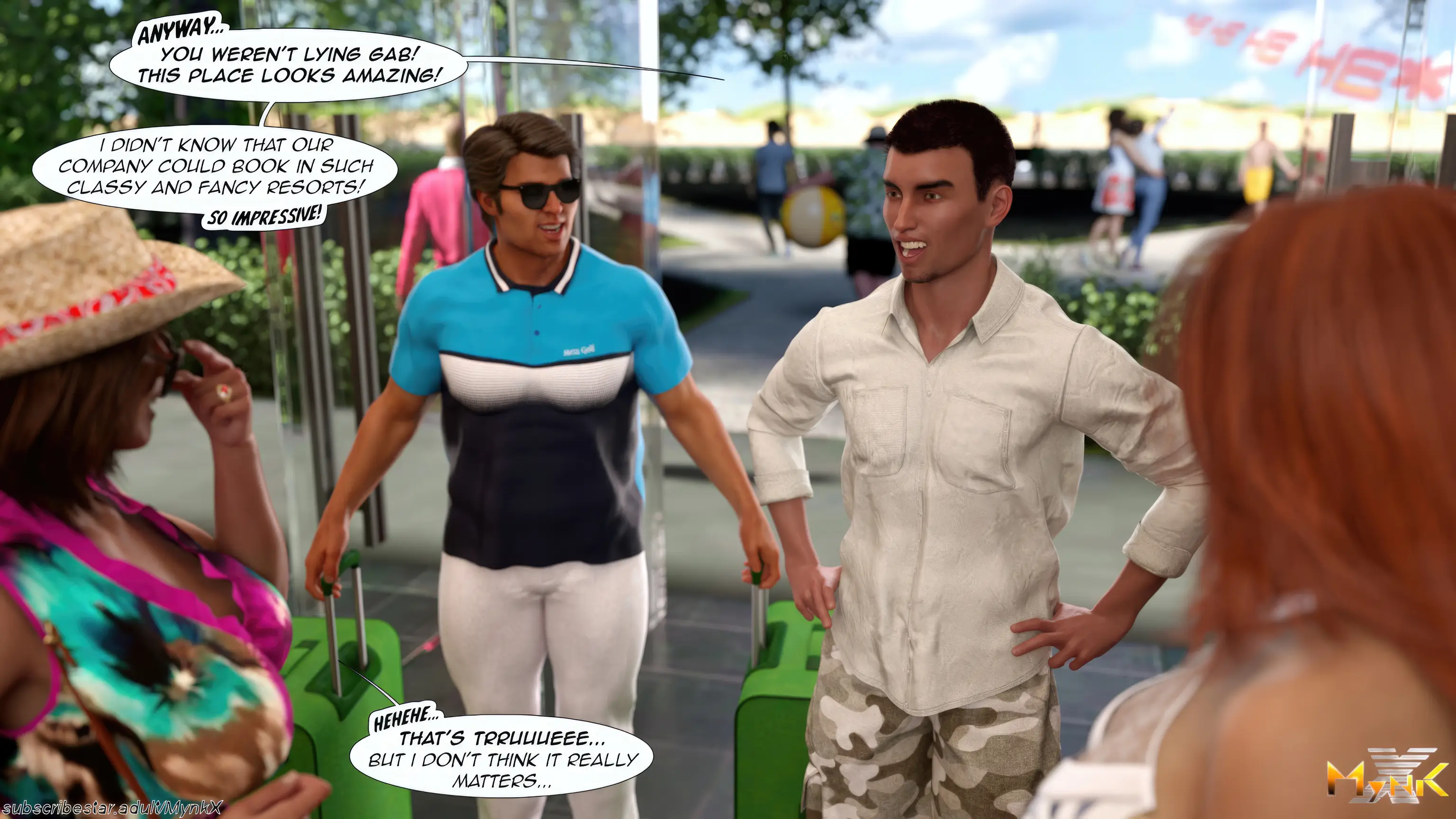 Company Trip [Mynkx] - 1 . Company Trip - Chapter 1 - Page 32