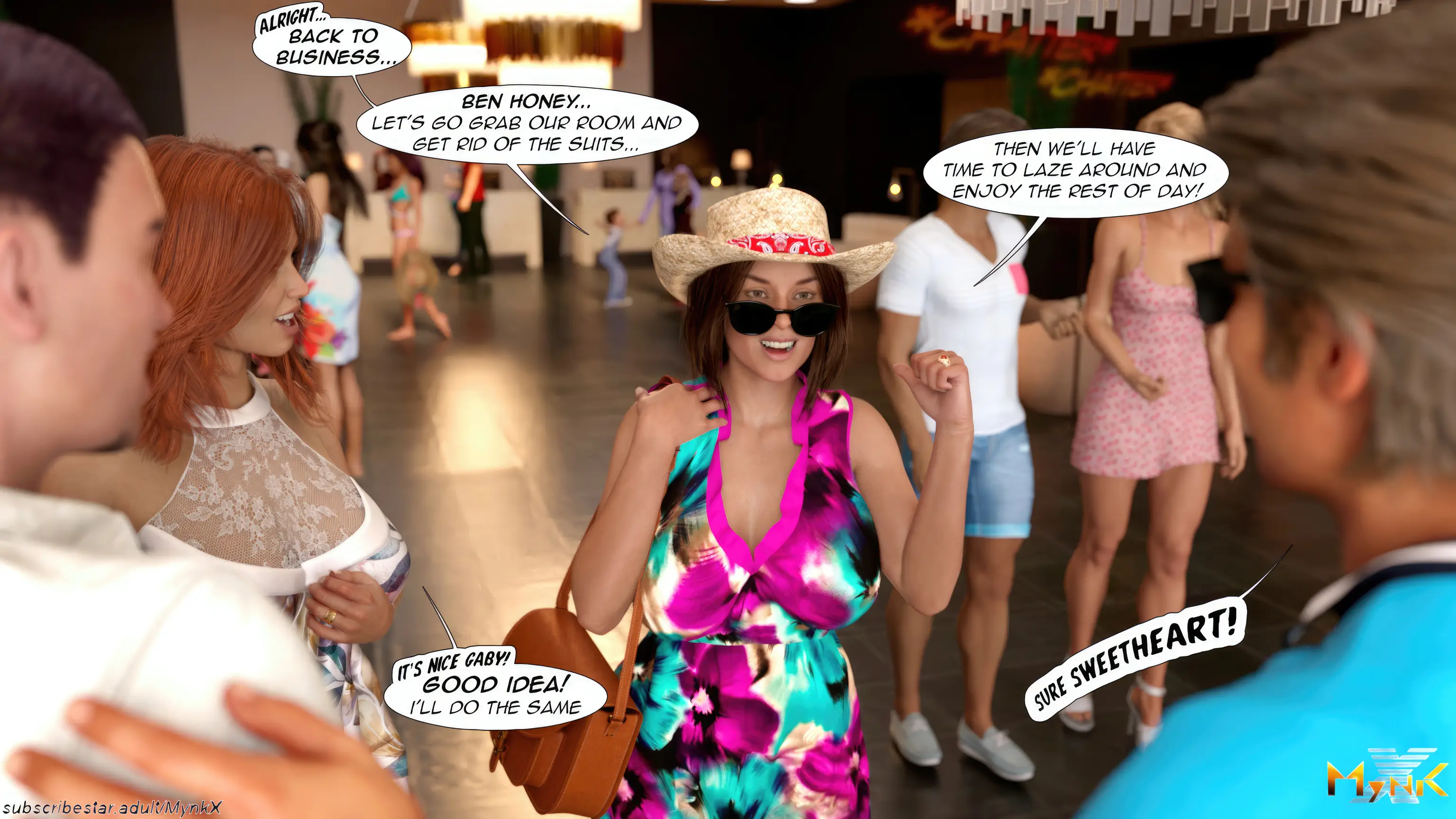Company Trip [Mynkx] - 1 . Company Trip - Chapter 1 - Page 38