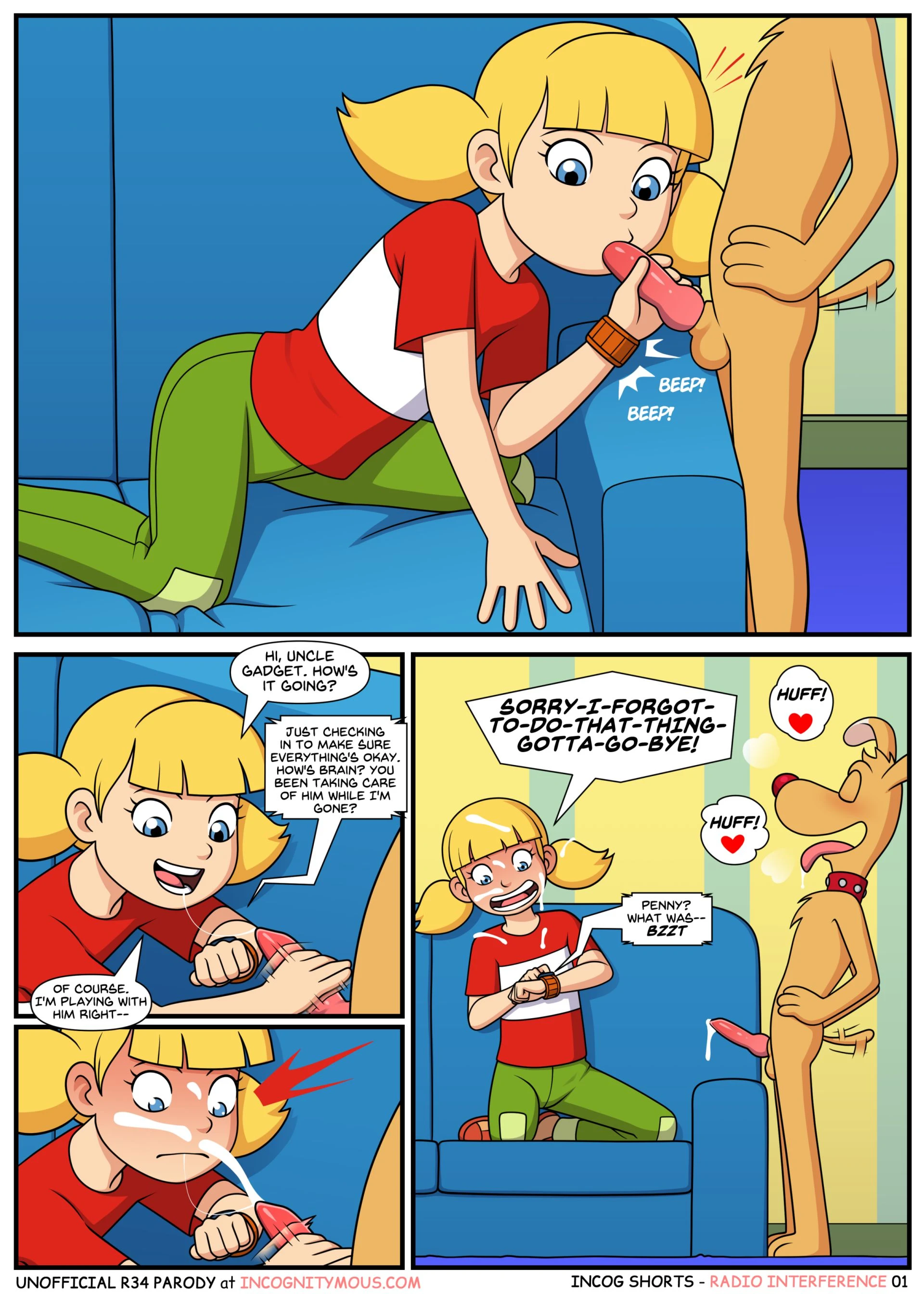 Shorts [Incognitymous] - 3 . Radio Interference (Inspector Gadget) - [Incognitymous] - Page 1