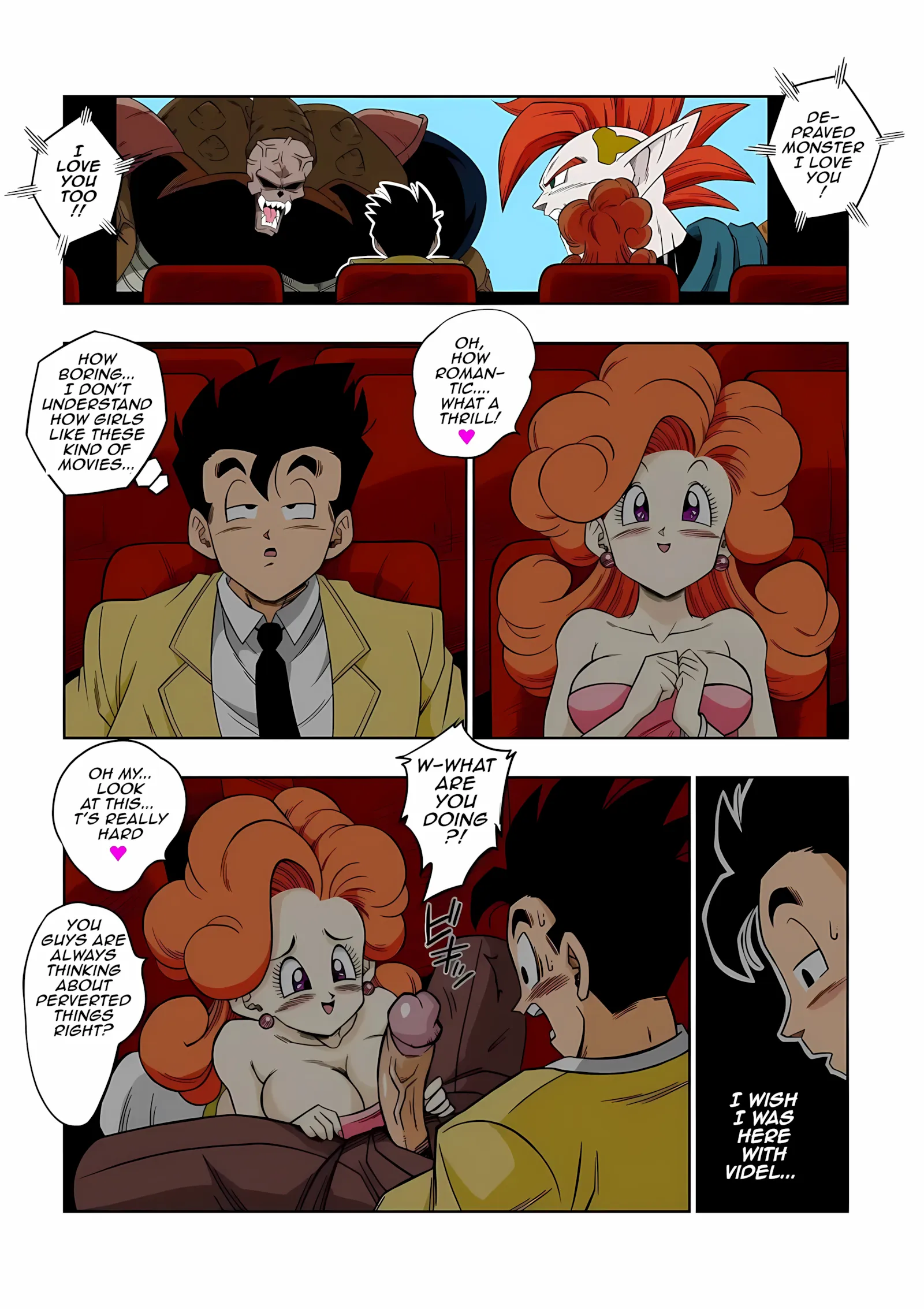 Love Triangle – Dragon Ball Z - 6. Love Triangle -Part 6 [Yamamoto] - Page 8