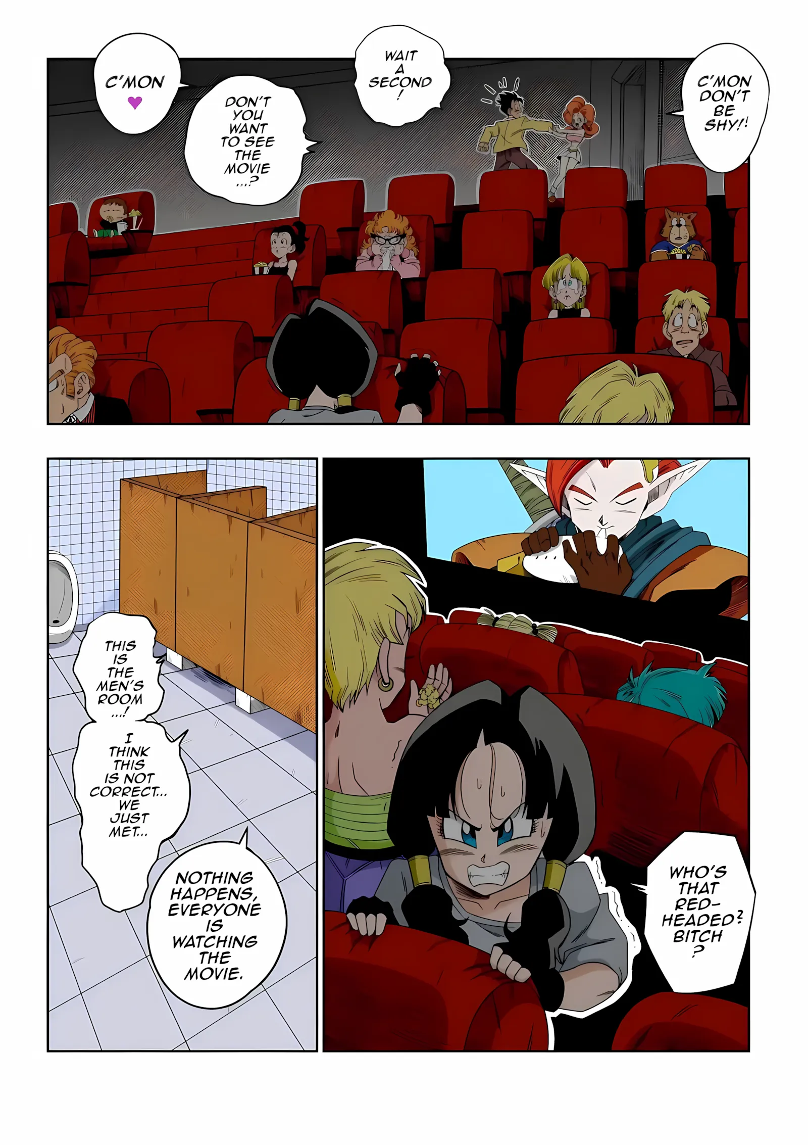 Love Triangle – Dragon Ball Z - 6. Love Triangle -Part 6 [Yamamoto] - Page 12