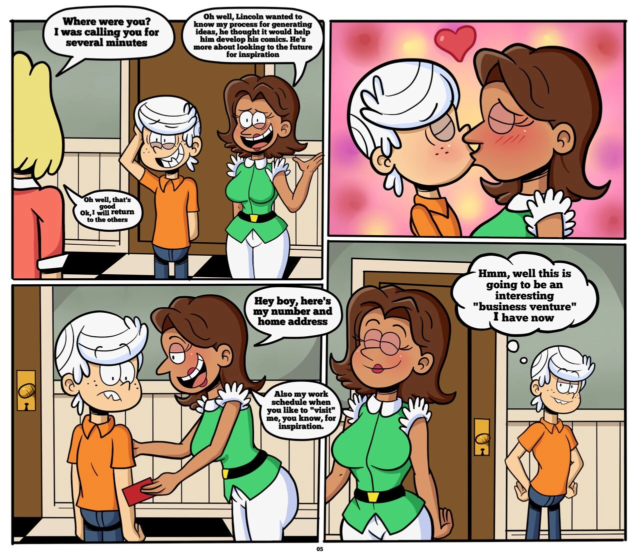 Business after Pleasure (The Loud House) [PepeMay] - Business after Pleasure (The Loud House) - Page 6