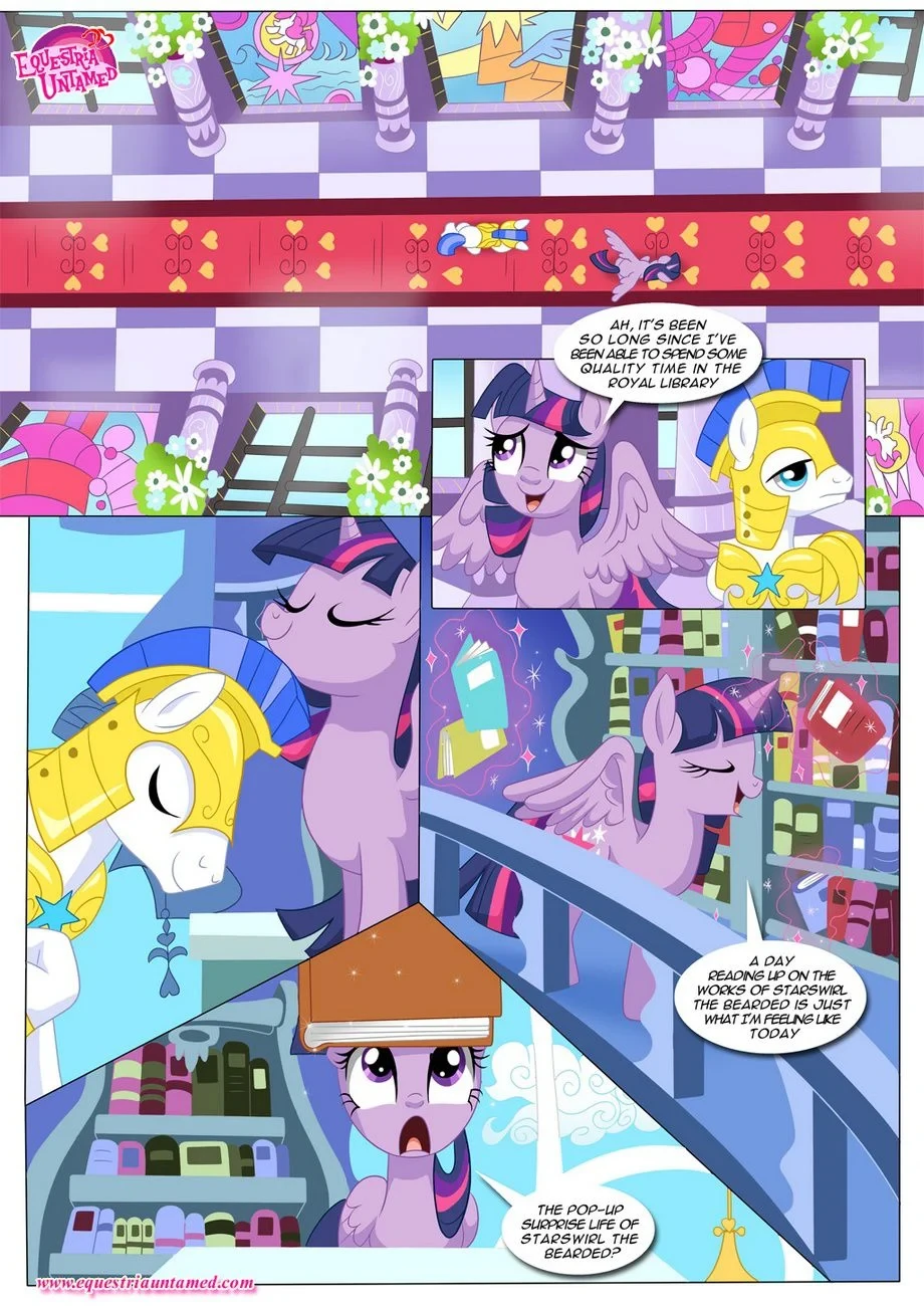 Libraries Are Supposed To Be Quiet (My Little Pony – Friendship Is Magic) - 1 . Libraries Are Supposed To Be Quiet - (My Little Pony - Friendship Is Magic) [PalComix] - Page 2