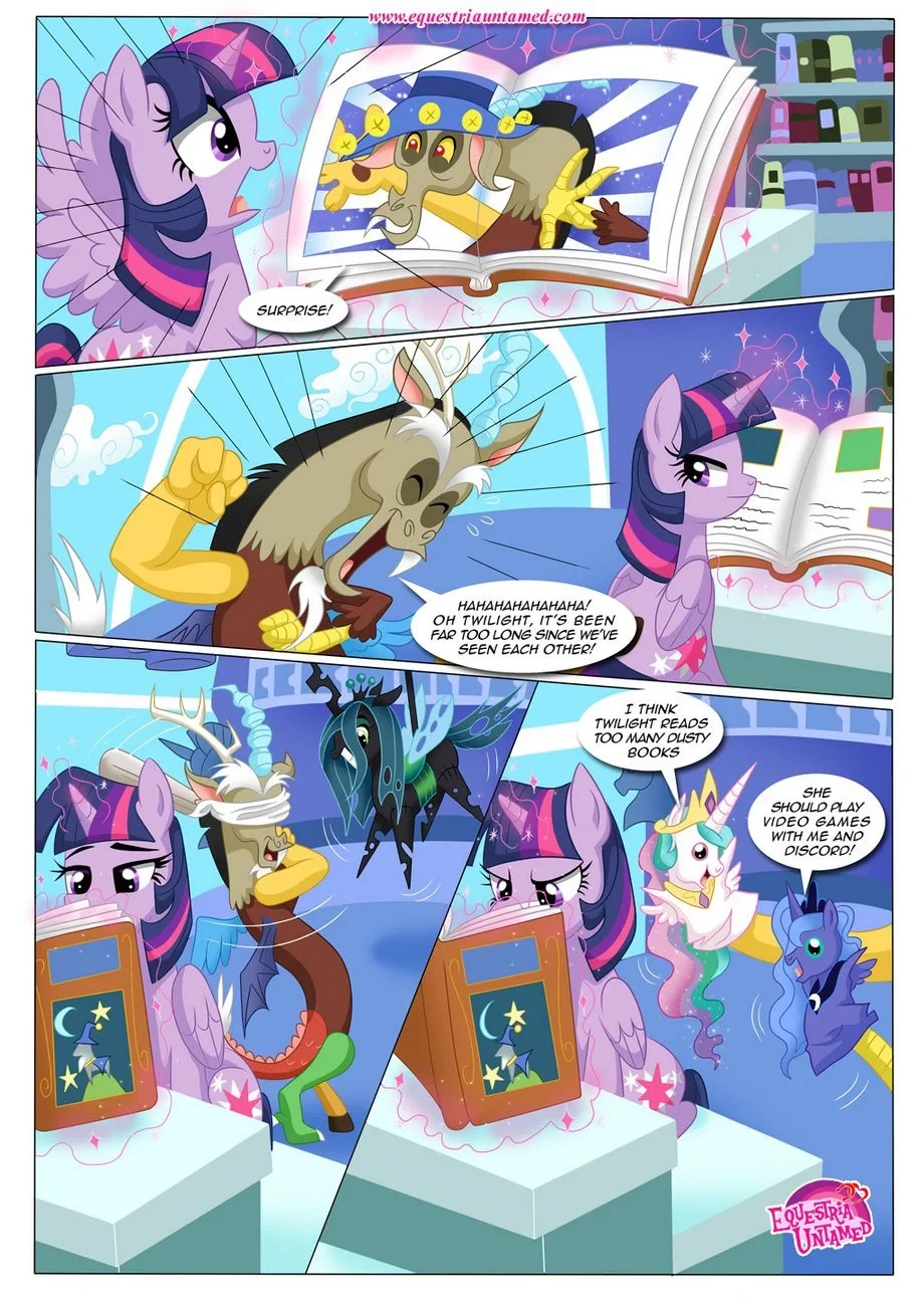 Libraries Are Supposed To Be Quiet (My Little Pony – Friendship Is Magic) - 1 . Libraries Are Supposed To Be Quiet - (My Little Pony - Friendship Is Magic) [PalComix] - Page 3