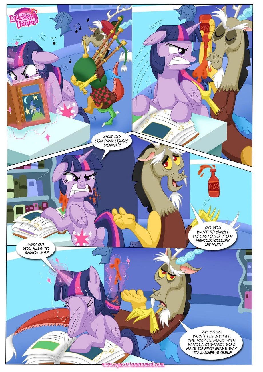 Libraries Are Supposed To Be Quiet (My Little Pony – Friendship Is Magic) - 1 . Libraries Are Supposed To Be Quiet - (My Little Pony - Friendship Is Magic) [PalComix] - Page 4