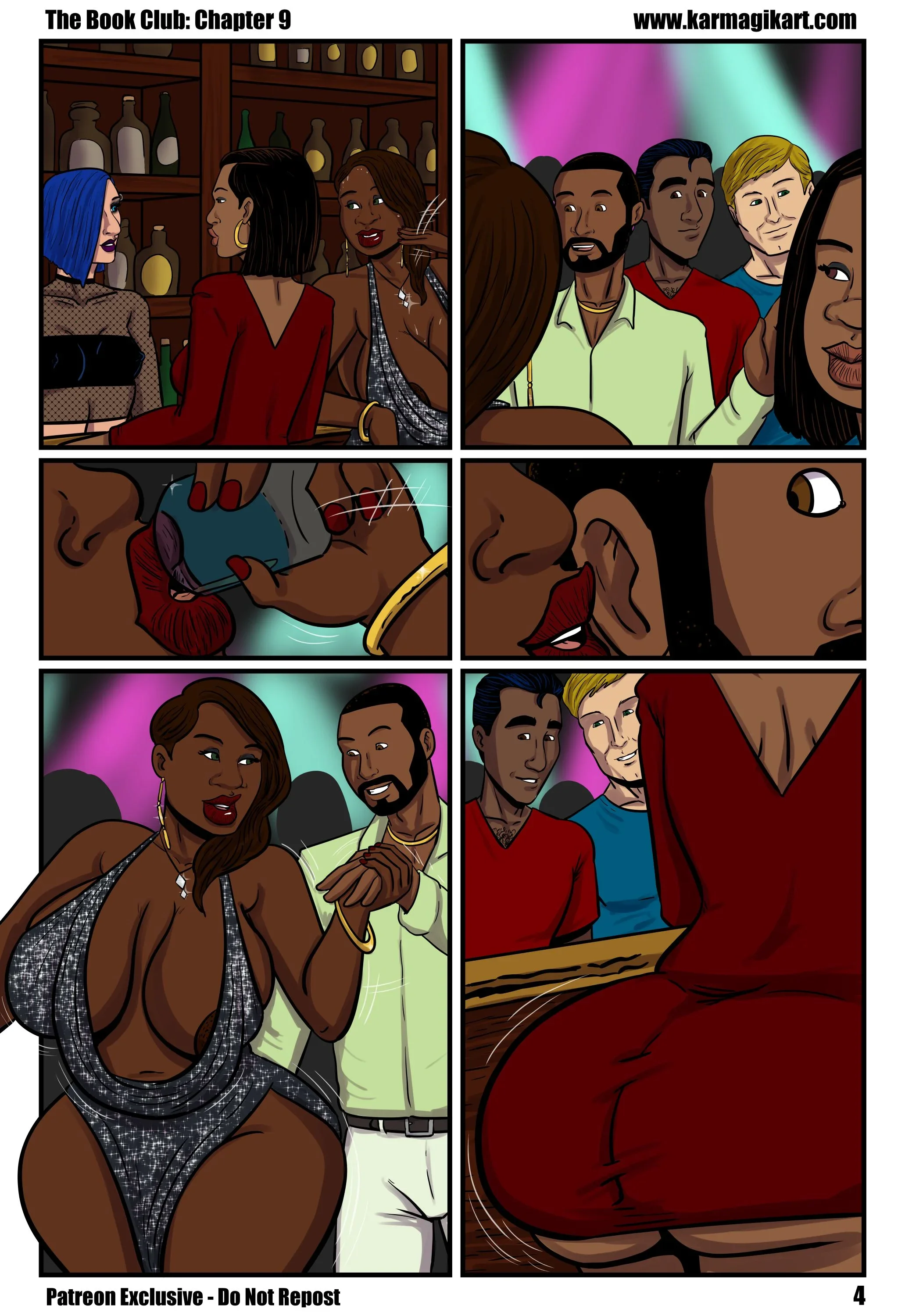 The Book Club [Karmagik] -  9.5 . The Book Club - Textless - Ch.009 - Page 4