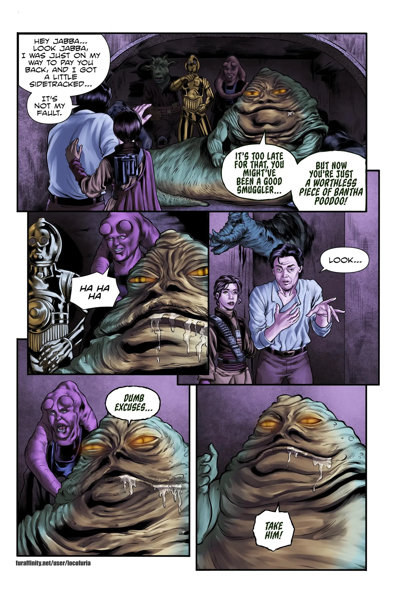 The Hutt’s slaves [Locofuria] - The Hutt's slaves - Page 7