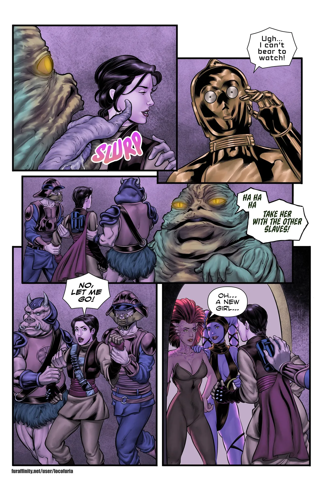 The Hutt’s slaves [Locofuria] - The Hutt's slaves - Page 9