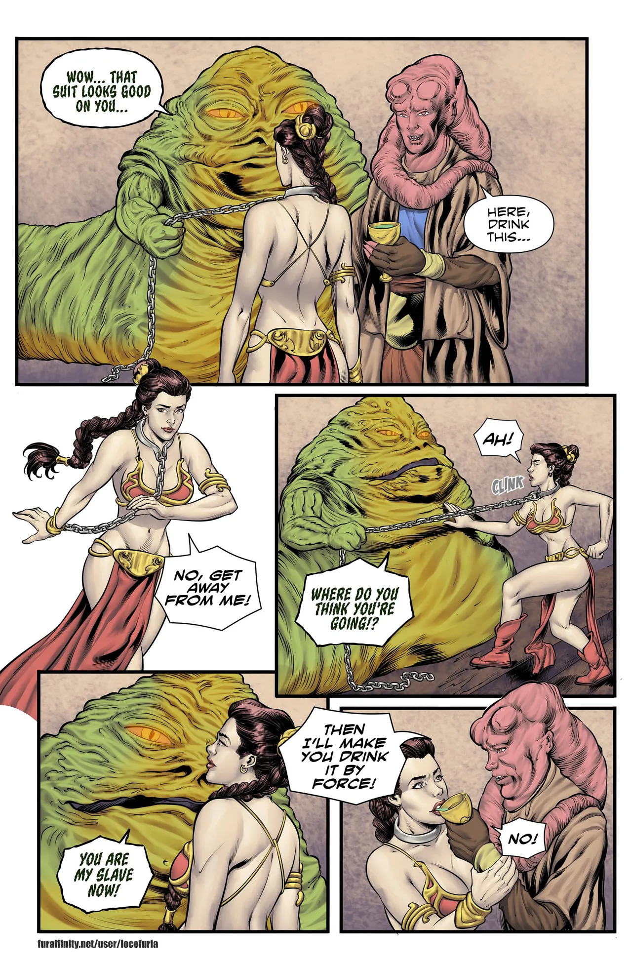 The Hutt’s slaves [Locofuria] - The Hutt's slaves - Page 14