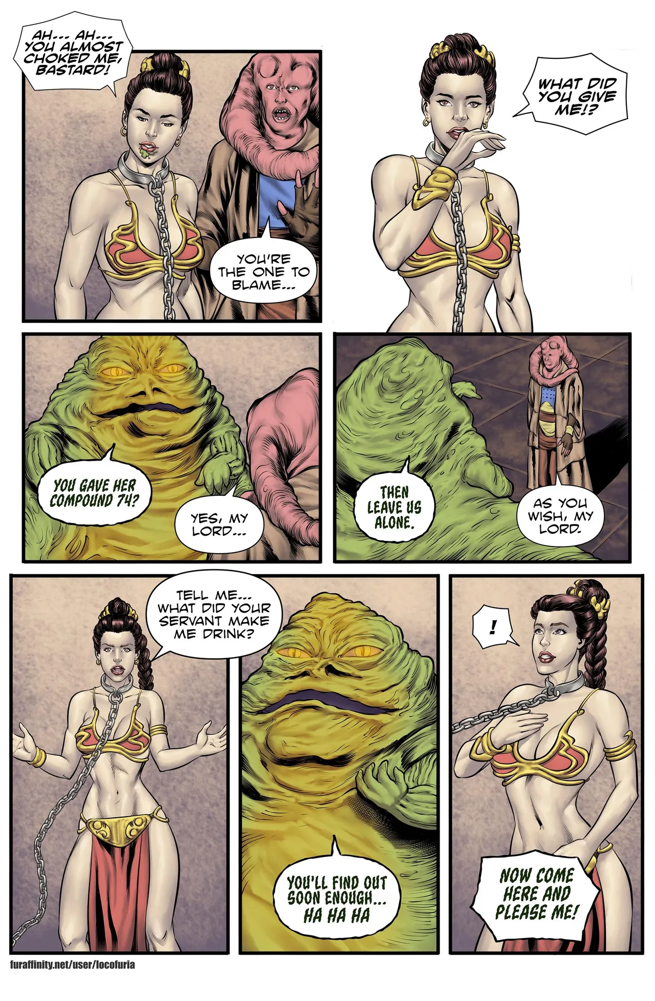 The Hutt’s slaves [Locofuria] - The Hutt's slaves - Page 15
