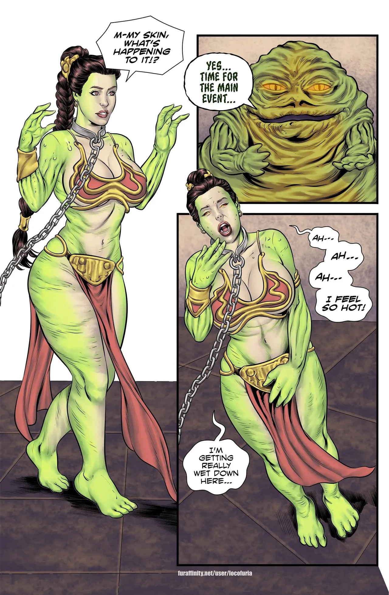 The Hutt’s slaves [Locofuria] - The Hutt's slaves - Page 21