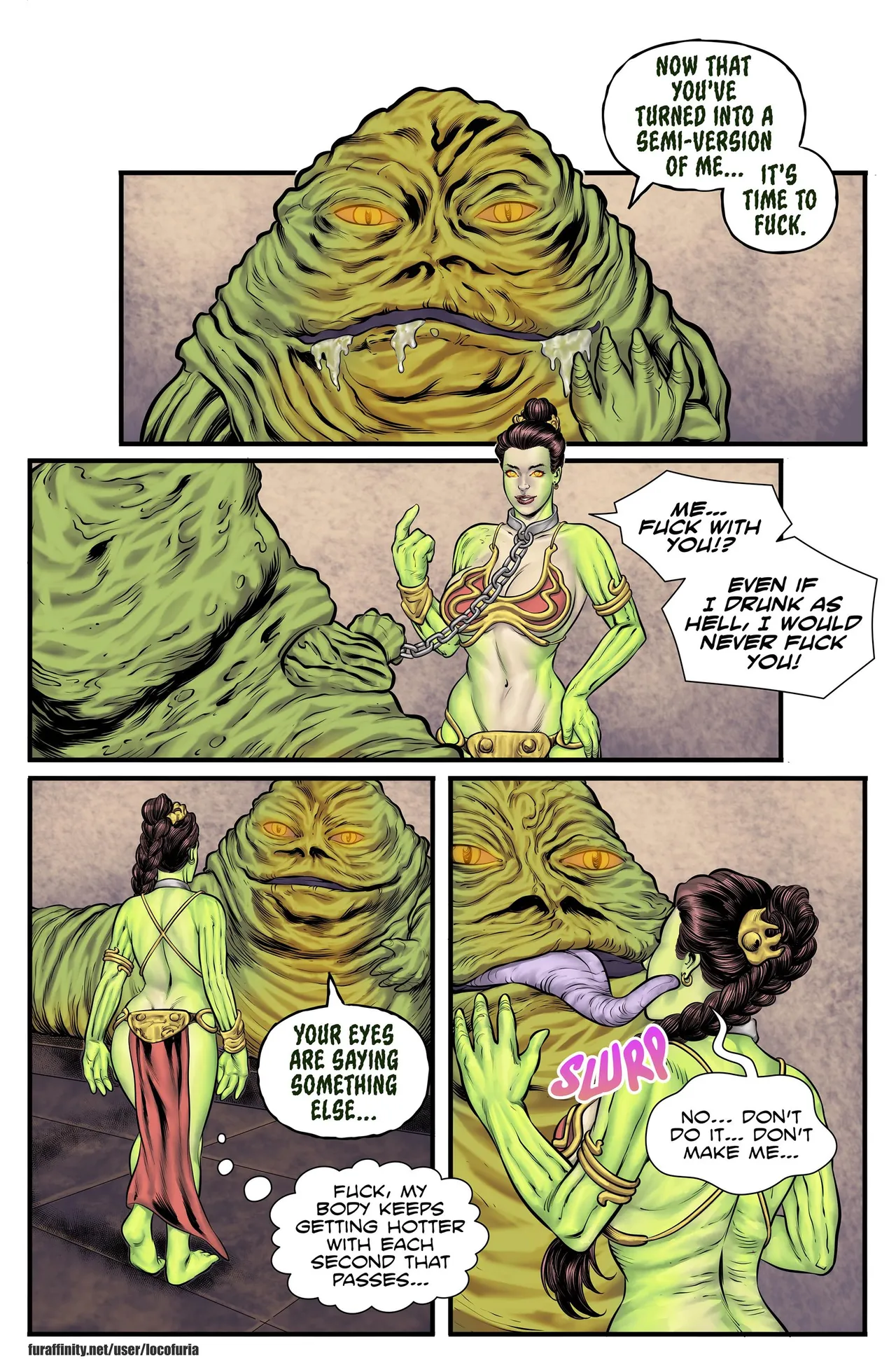 The Hutt’s slaves [Locofuria] - The Hutt's slaves - Page 22