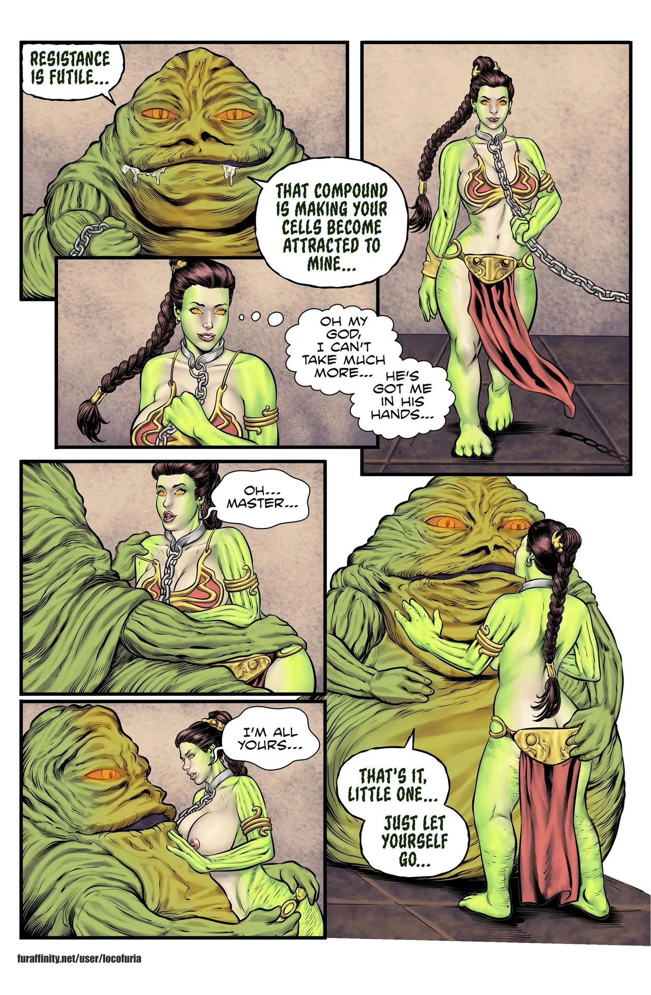 The Hutt’s slaves [Locofuria] - The Hutt's slaves - Page 23
