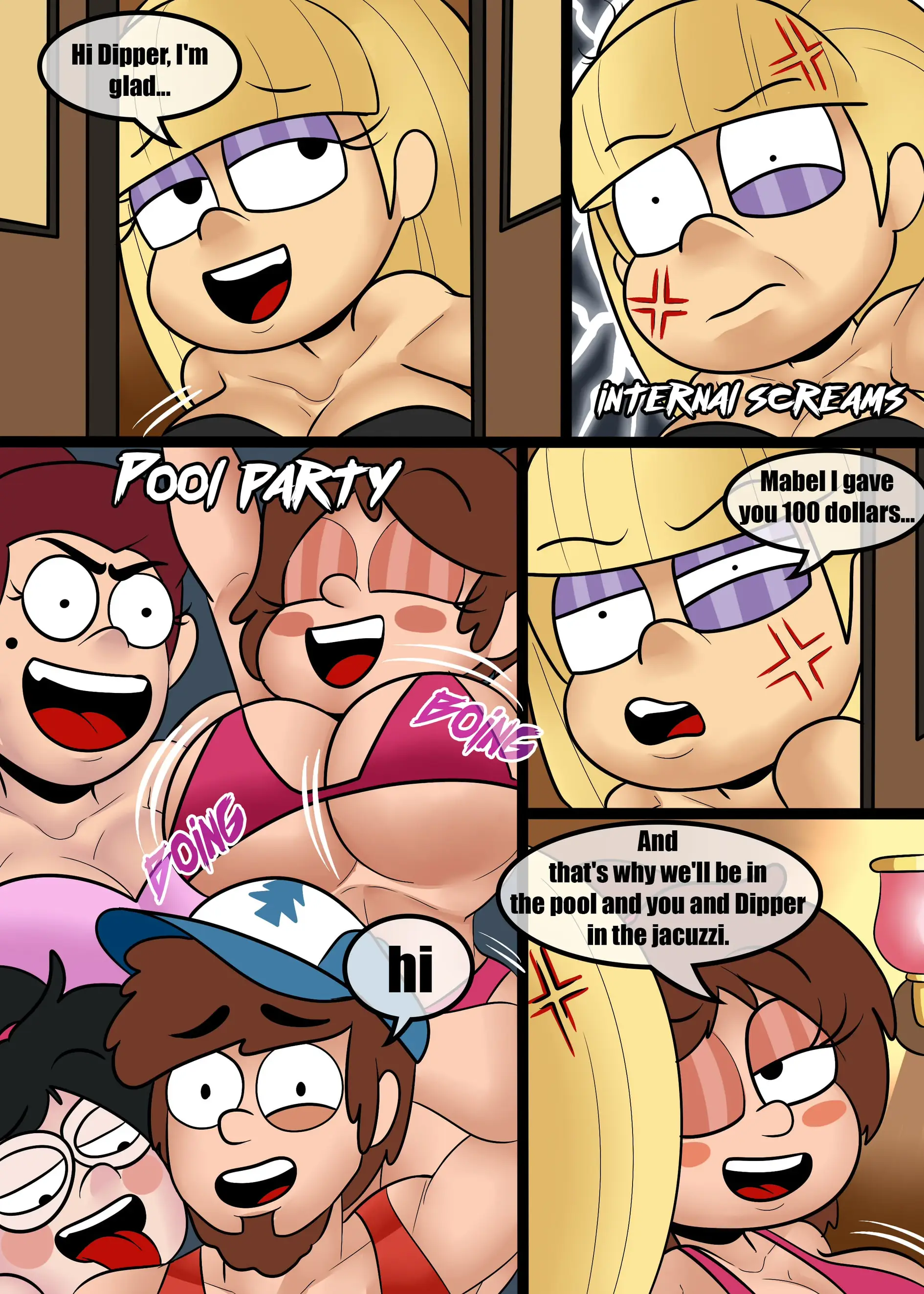 Private Party (Gravity Falls) - 1 . Private Party - Chapter 1 [Zaicomaster14] - Page 3