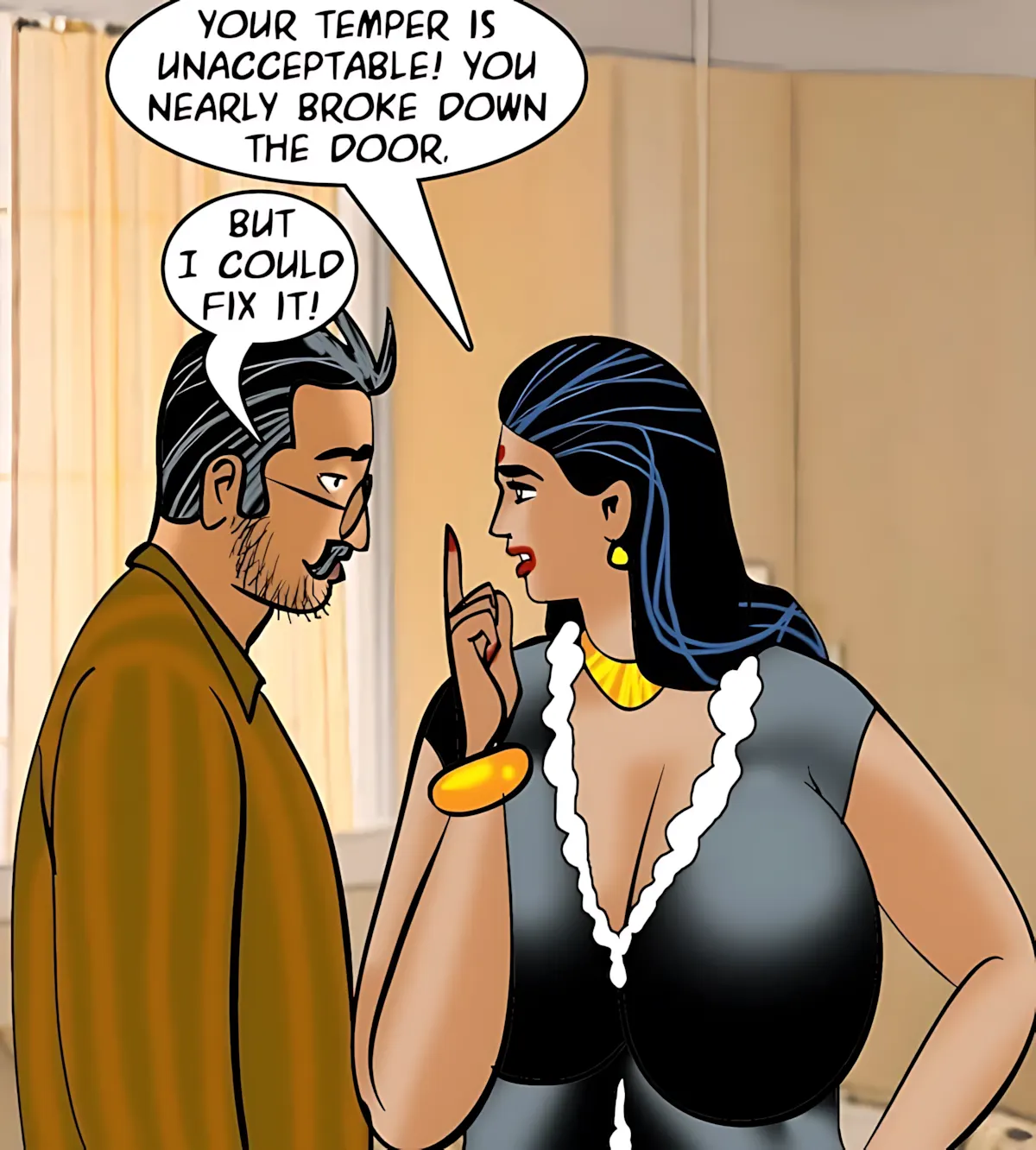 Velamma All Episodes Comics - 84 . Velamma - Episode 84 - A Touch Of Therapy - Page 46