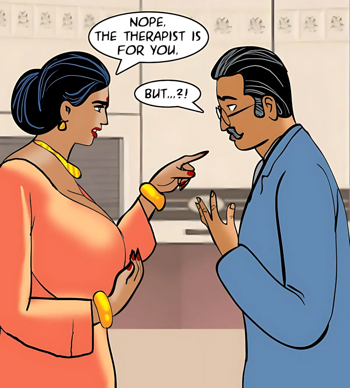Velamma All Episodes Comics - 84 . Velamma - Episode 84 - A Touch Of Therapy - Page 60