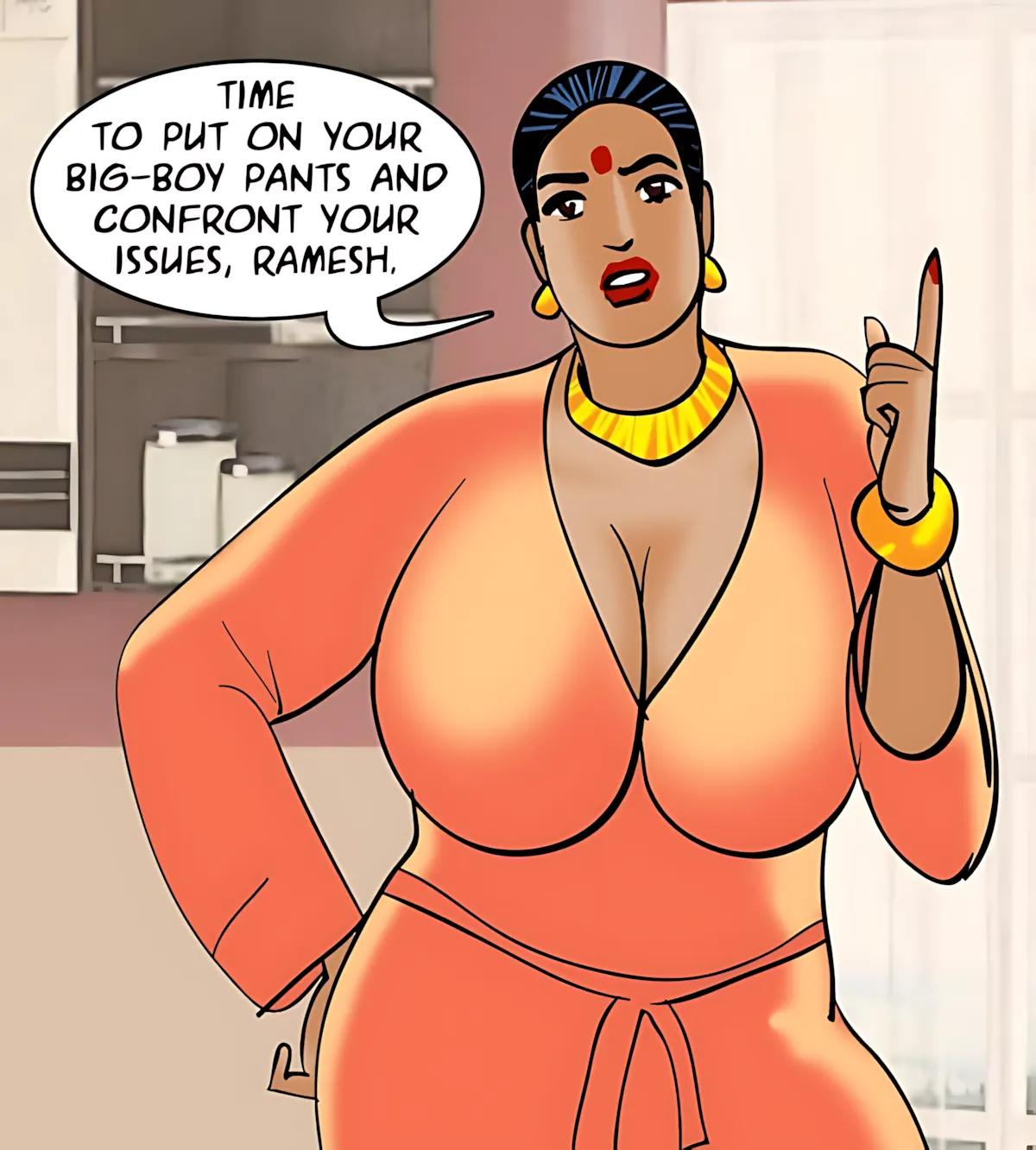 Velamma All Episodes Comics - 84 . Velamma - Episode 84 - A Touch Of Therapy - Page 61