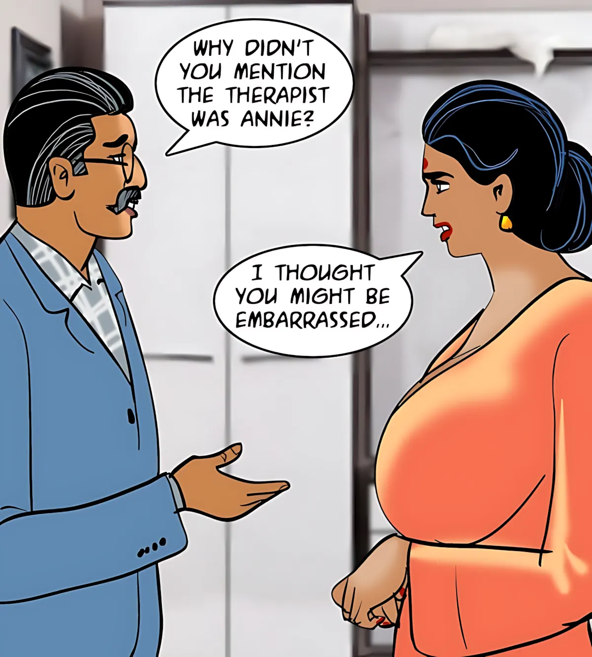 Velamma All Episodes Comics - 84 . Velamma - Episode 84 - A Touch Of Therapy - Page 85