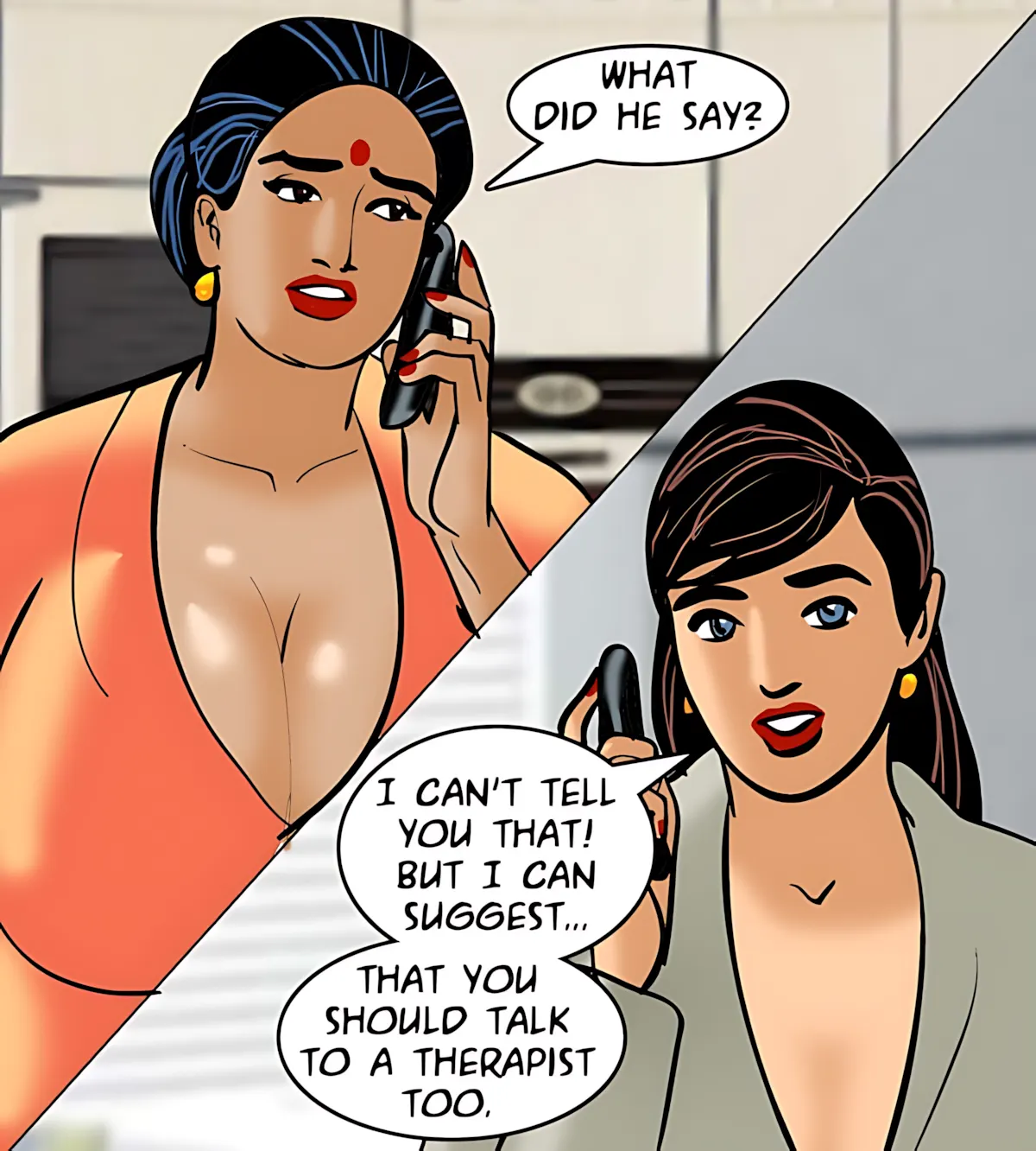 Velamma All Episodes Comics - 84 . Velamma - Episode 84 - A Touch Of Therapy - Page 91