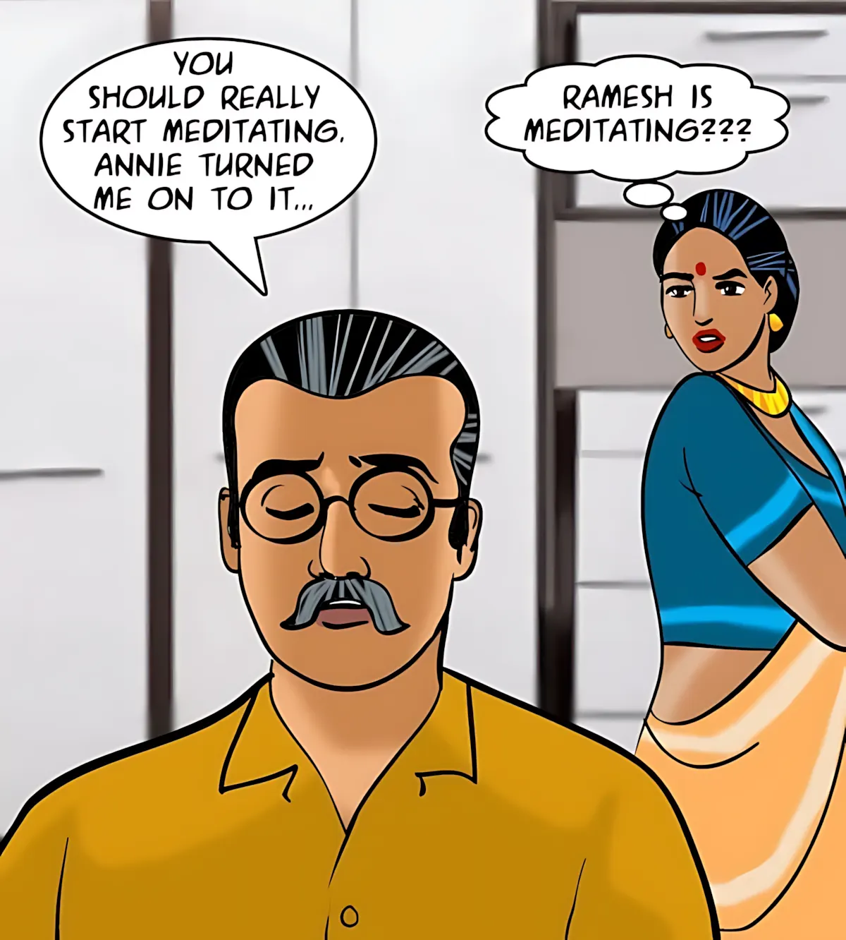Velamma All Episodes Comics - 84 . Velamma - Episode 84 - A Touch Of Therapy - Page 97