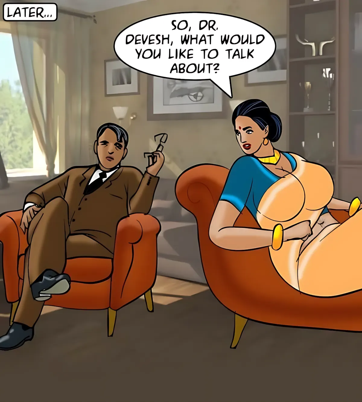 Velamma All Episodes Comics - 84 . Velamma - Episode 84 - A Touch Of Therapy - Page 98