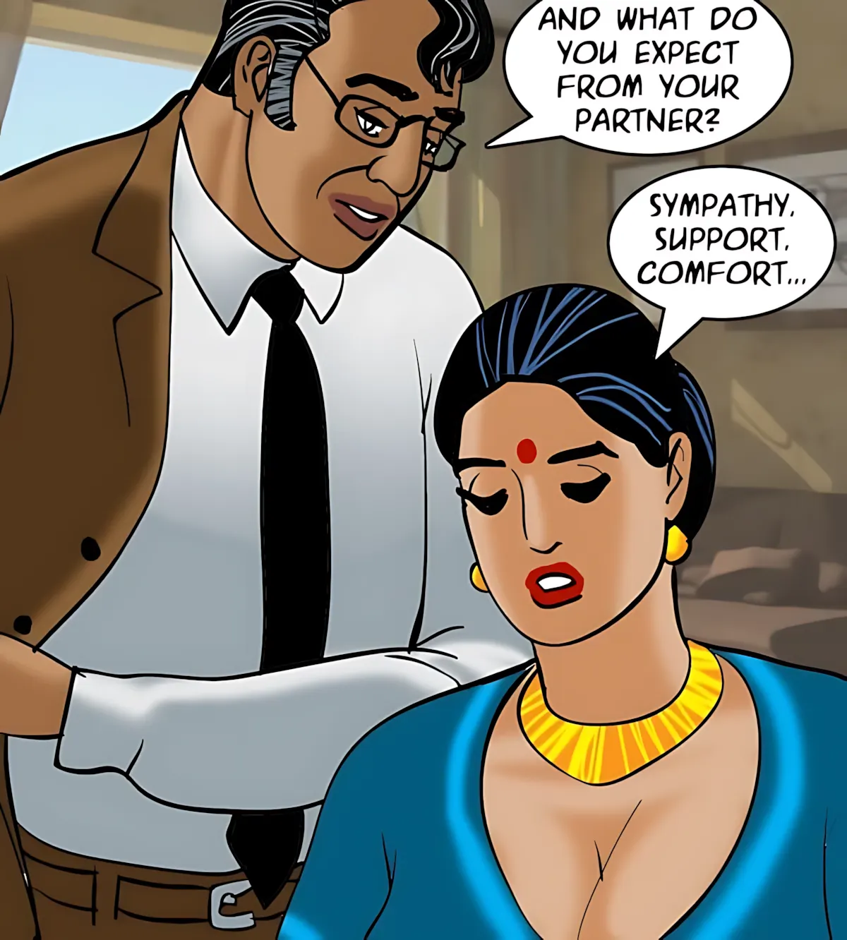 Velamma All Episodes Comics - 84 . Velamma - Episode 84 - A Touch Of Therapy - Page 109