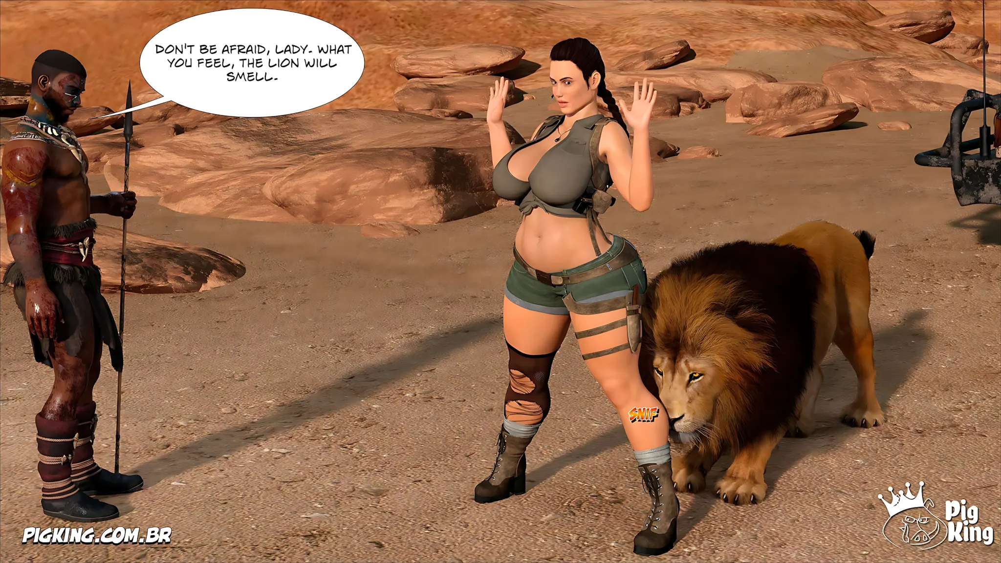 Tomb Raider [PigKing] - 1 . Tomb Raider - Episode 1 - Page 92