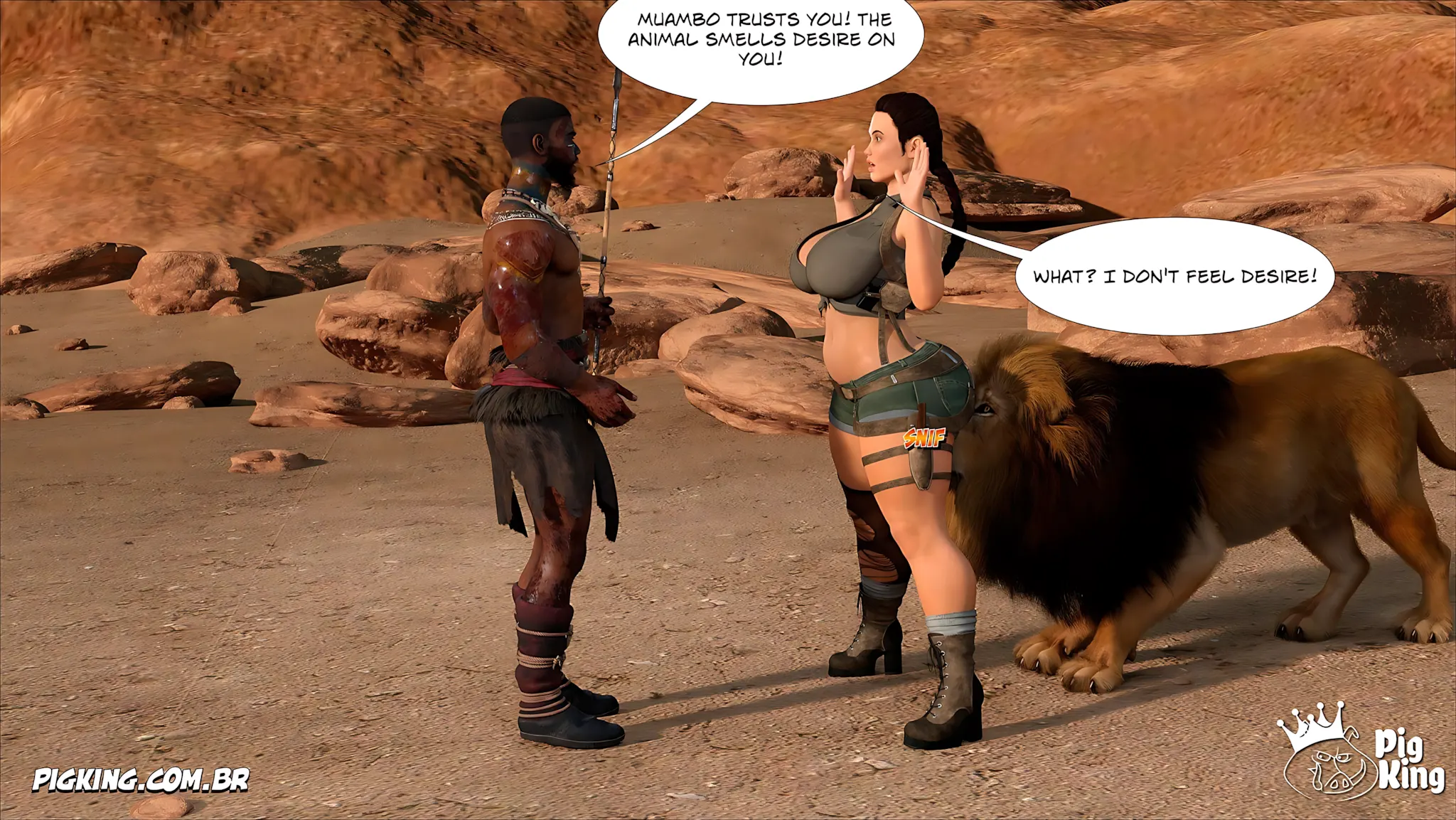 Tomb Raider [PigKing] - 1 . Tomb Raider - Episode 1 - Page 100