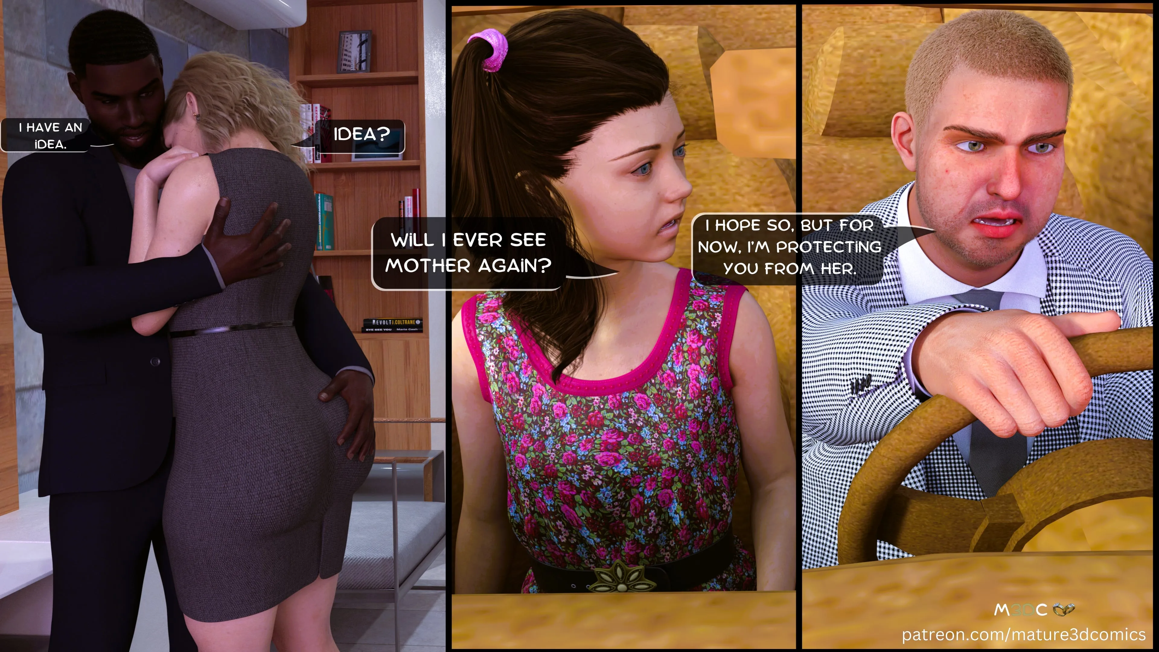 Naughty Neighbor [Mature3DComics] - 20.1 . Naughty Neighbor - Chapter 20.1 - Page 3