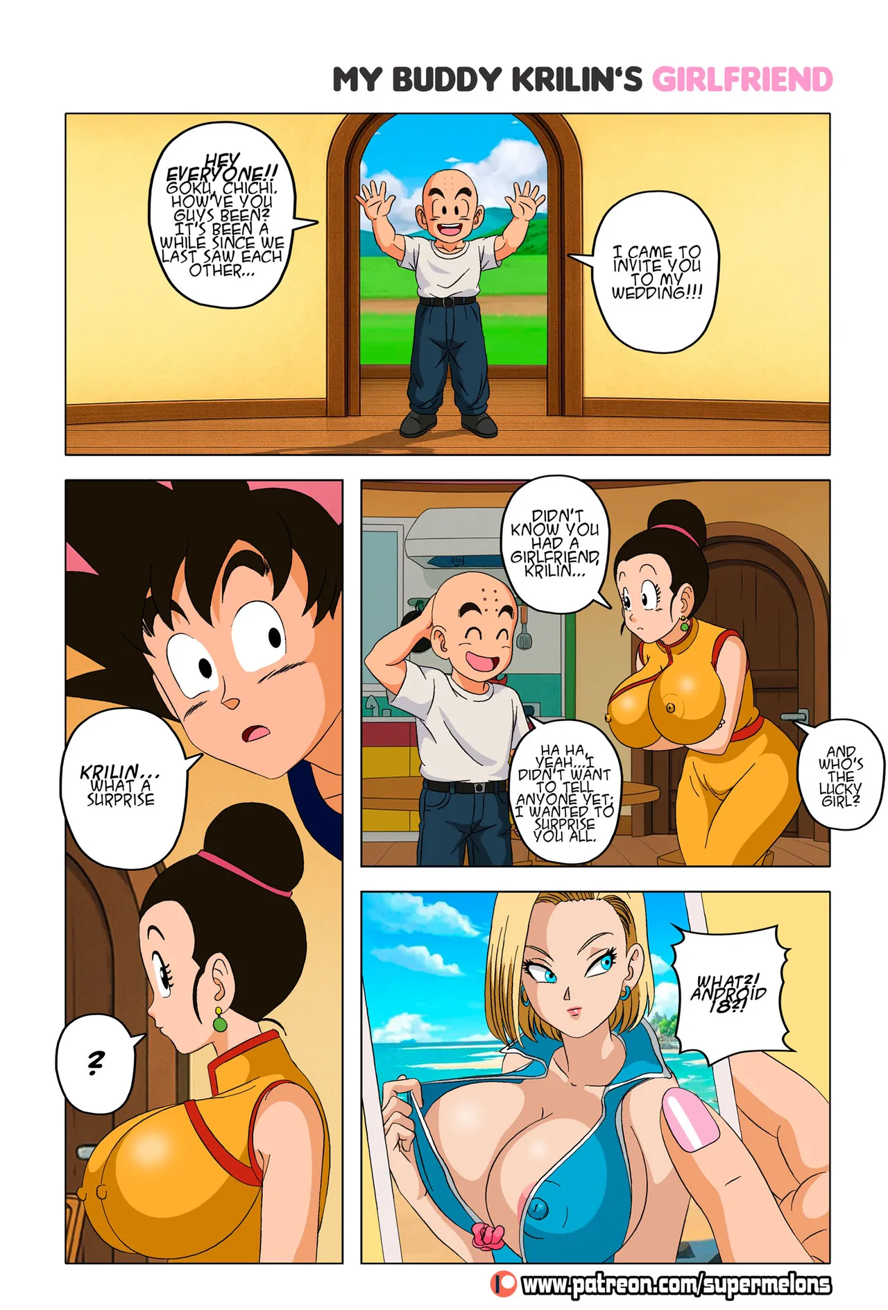 My buddy Krilin’s girlfriend (Dragon Ball Z) - 1. My buddy Krilin’s girlfriend [Super Melons] - Page 2