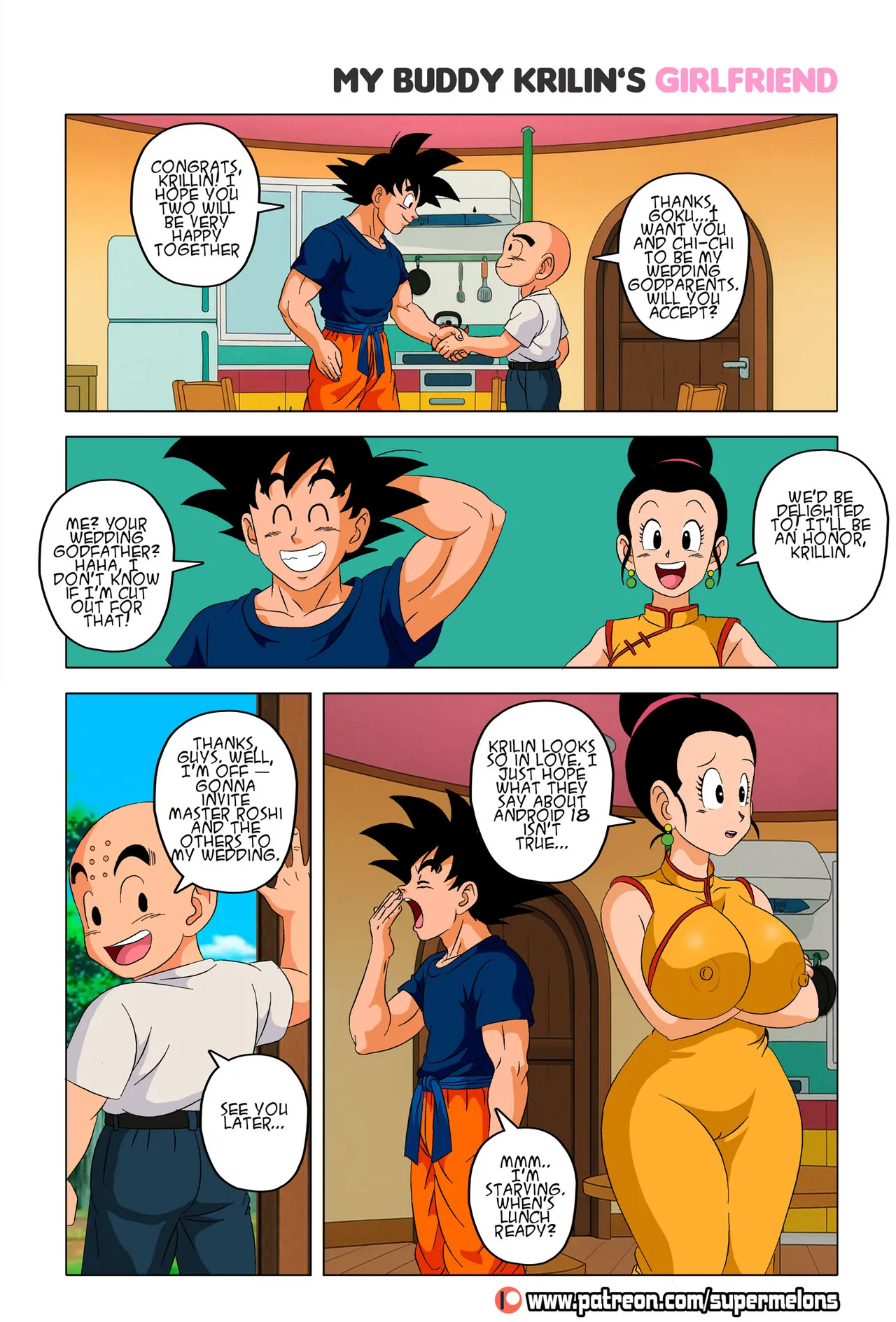 My buddy Krilin’s girlfriend (Dragon Ball Z) - 1. My buddy Krilin’s girlfriend [Super Melons] - Page 3