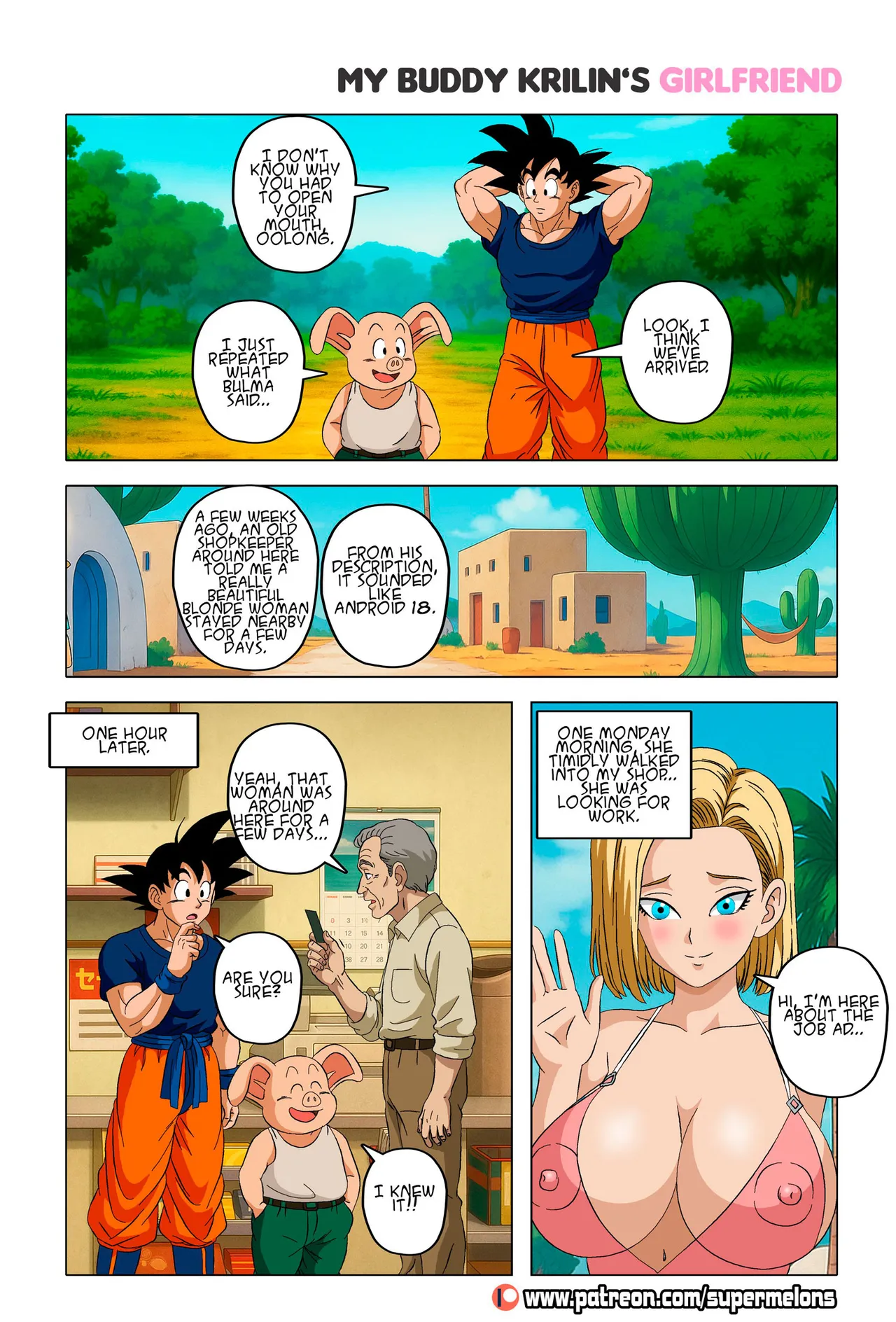 My buddy Krilin’s girlfriend (Dragon Ball Z) - 1. My buddy Krilin’s girlfriend [Super Melons] - Page 6