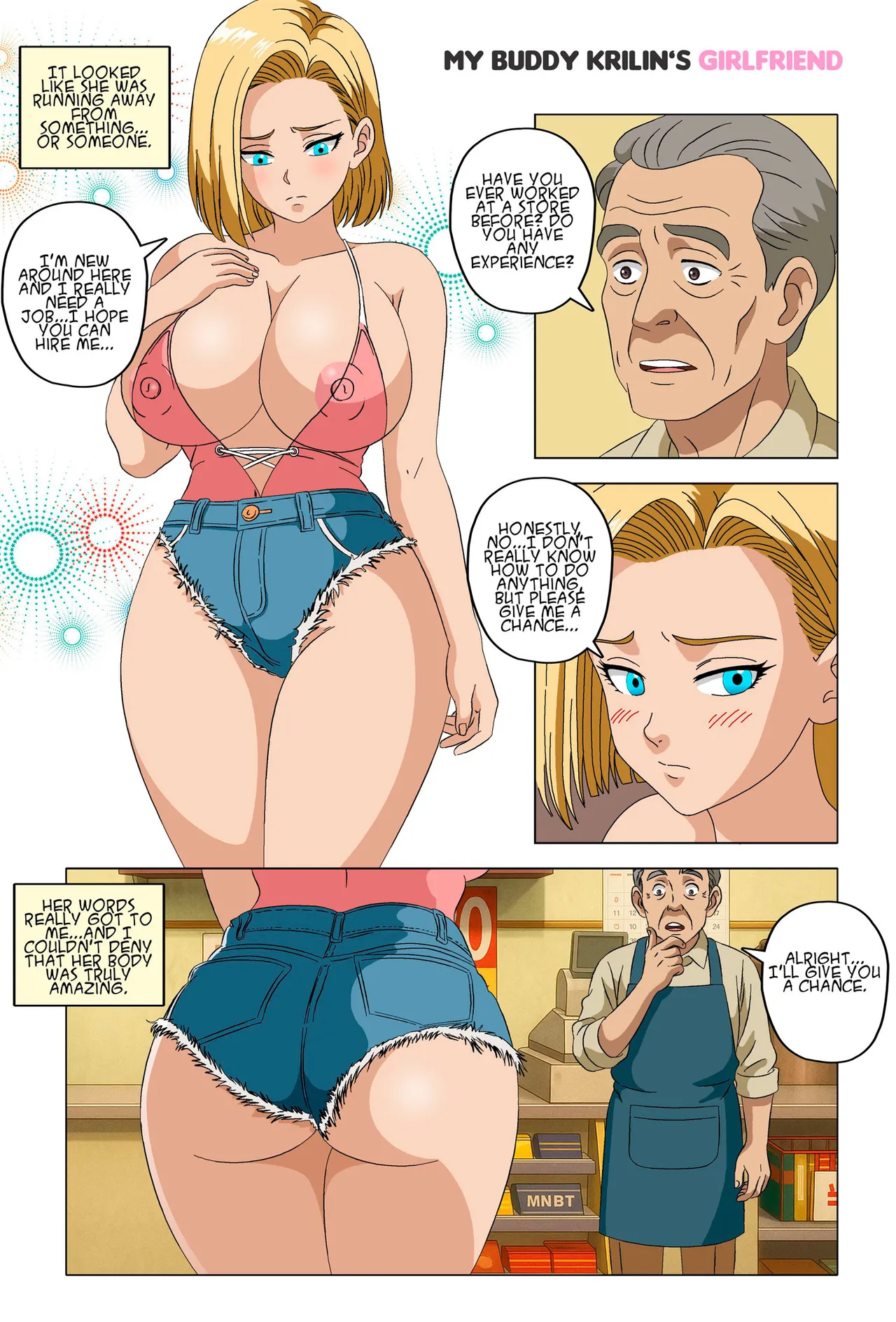 My buddy Krilin’s girlfriend (Dragon Ball Z) - 1. My buddy Krilin’s girlfriend [Super Melons] - Page 7
