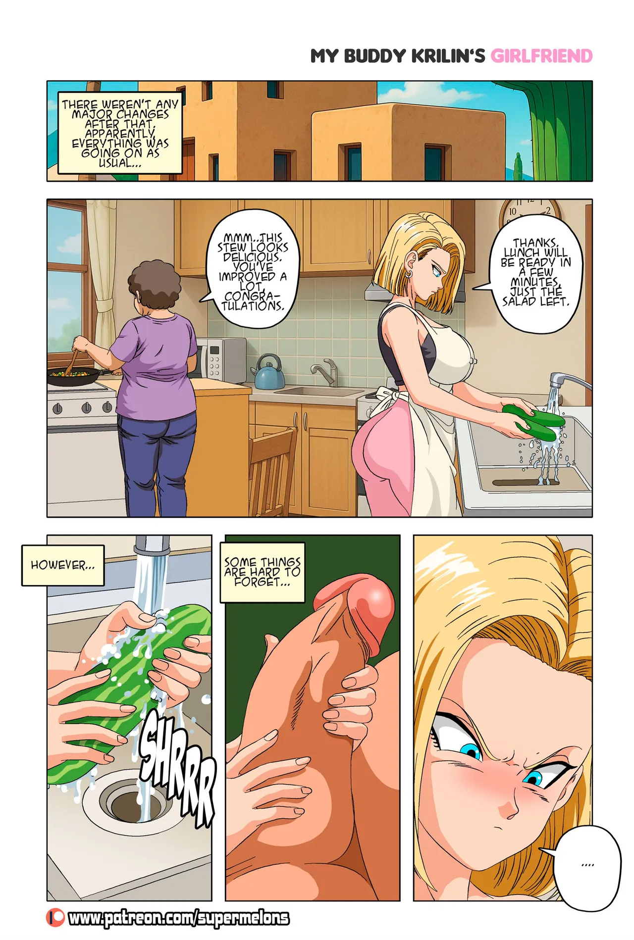My buddy Krilin’s girlfriend (Dragon Ball Z) - 1. My buddy Krilin’s girlfriend [Super Melons] - Page 17