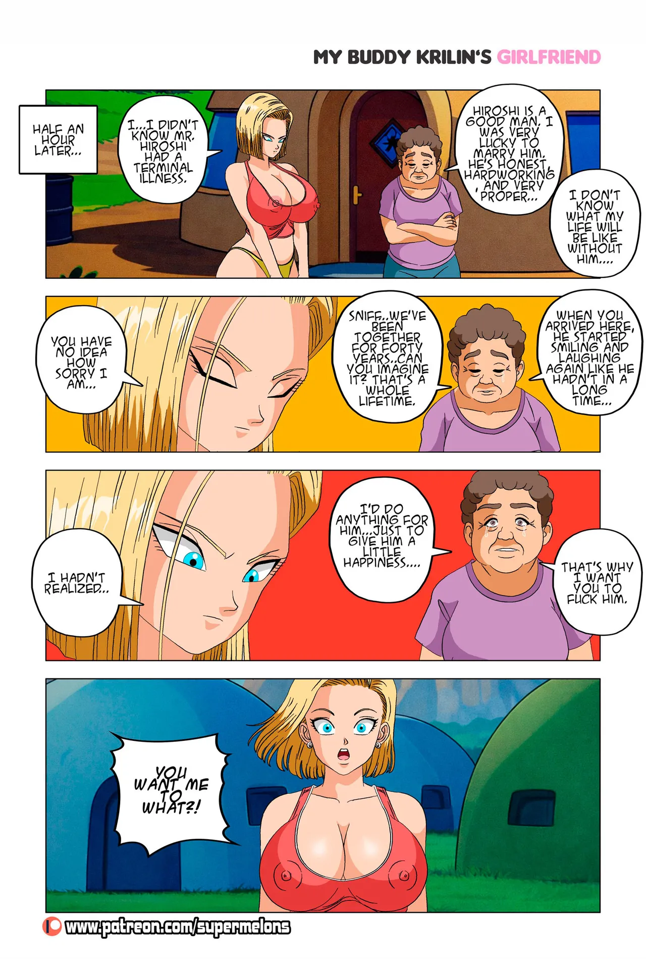 My buddy Krilin’s girlfriend (Dragon Ball Z) - 1. My buddy Krilin’s girlfriend [Super Melons] - Page 34