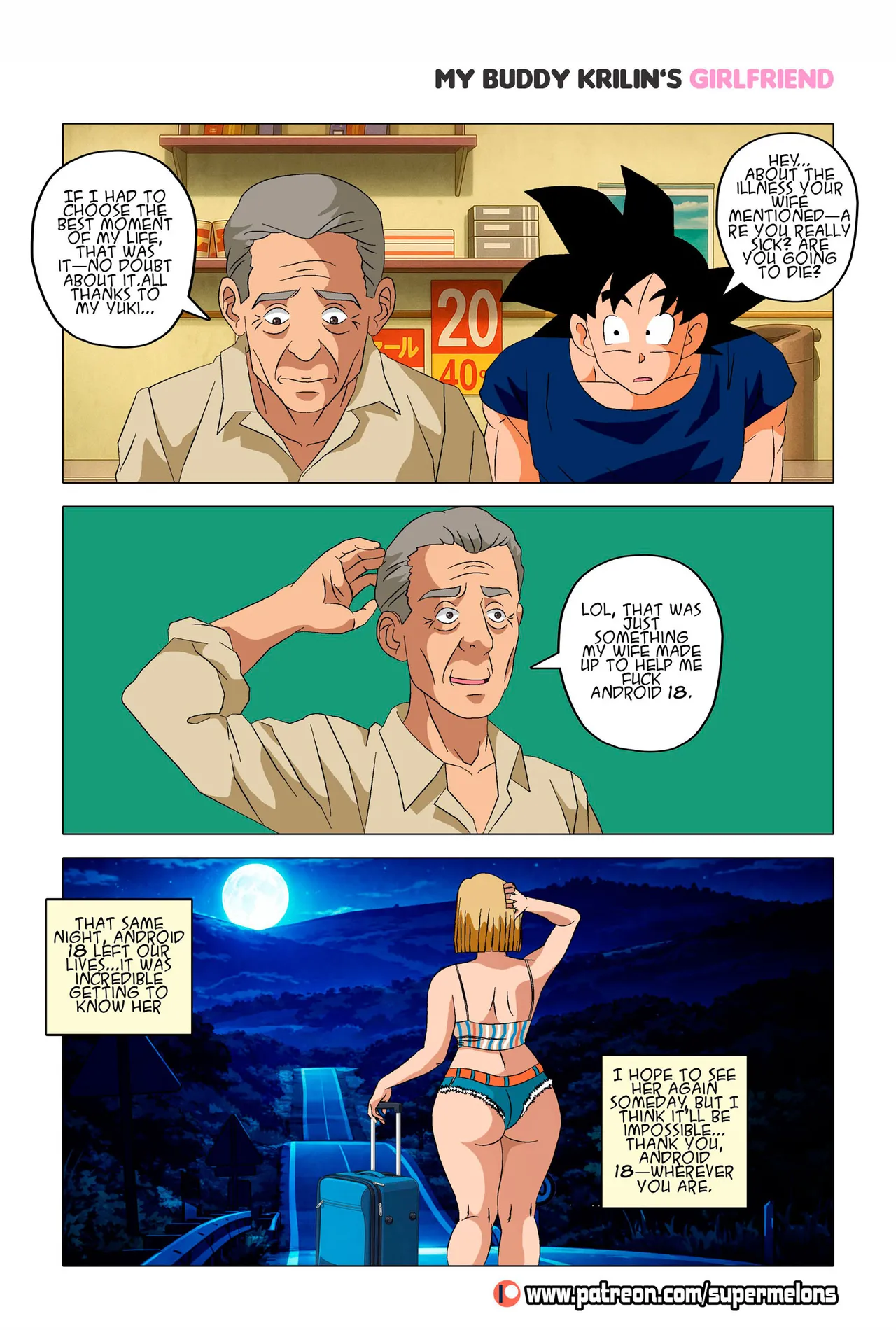 My buddy Krilin’s girlfriend (Dragon Ball Z) - 1. My buddy Krilin’s girlfriend [Super Melons] - Page 42