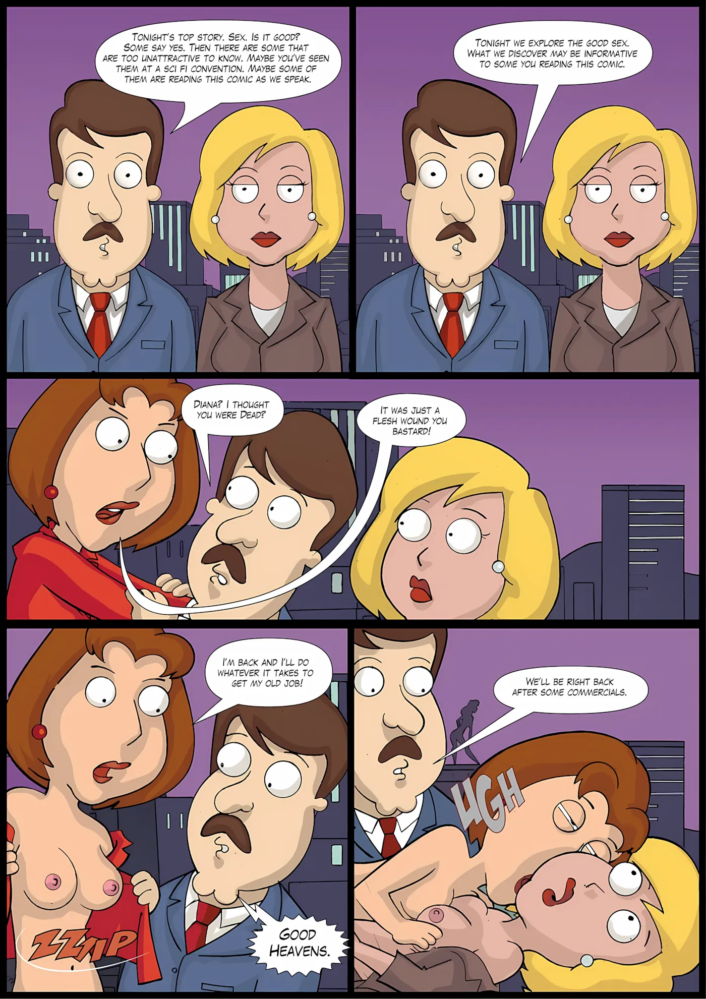 Family Pie (Family Guy) - 3 . Family Pie - Chapter 3  [JKRComix] - Page 2