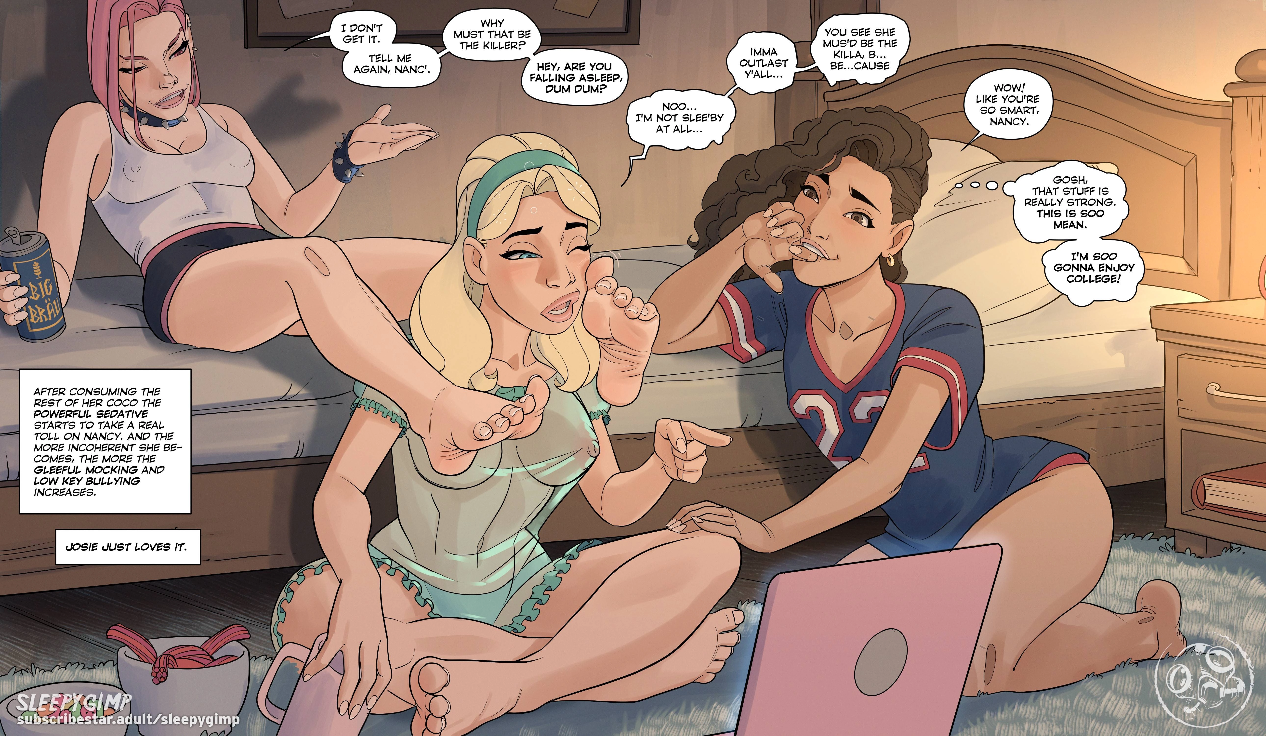 Nancy Slumber Party Mystery [SleepyGimp] - Nancy Slumber Party Mystery - Page 9