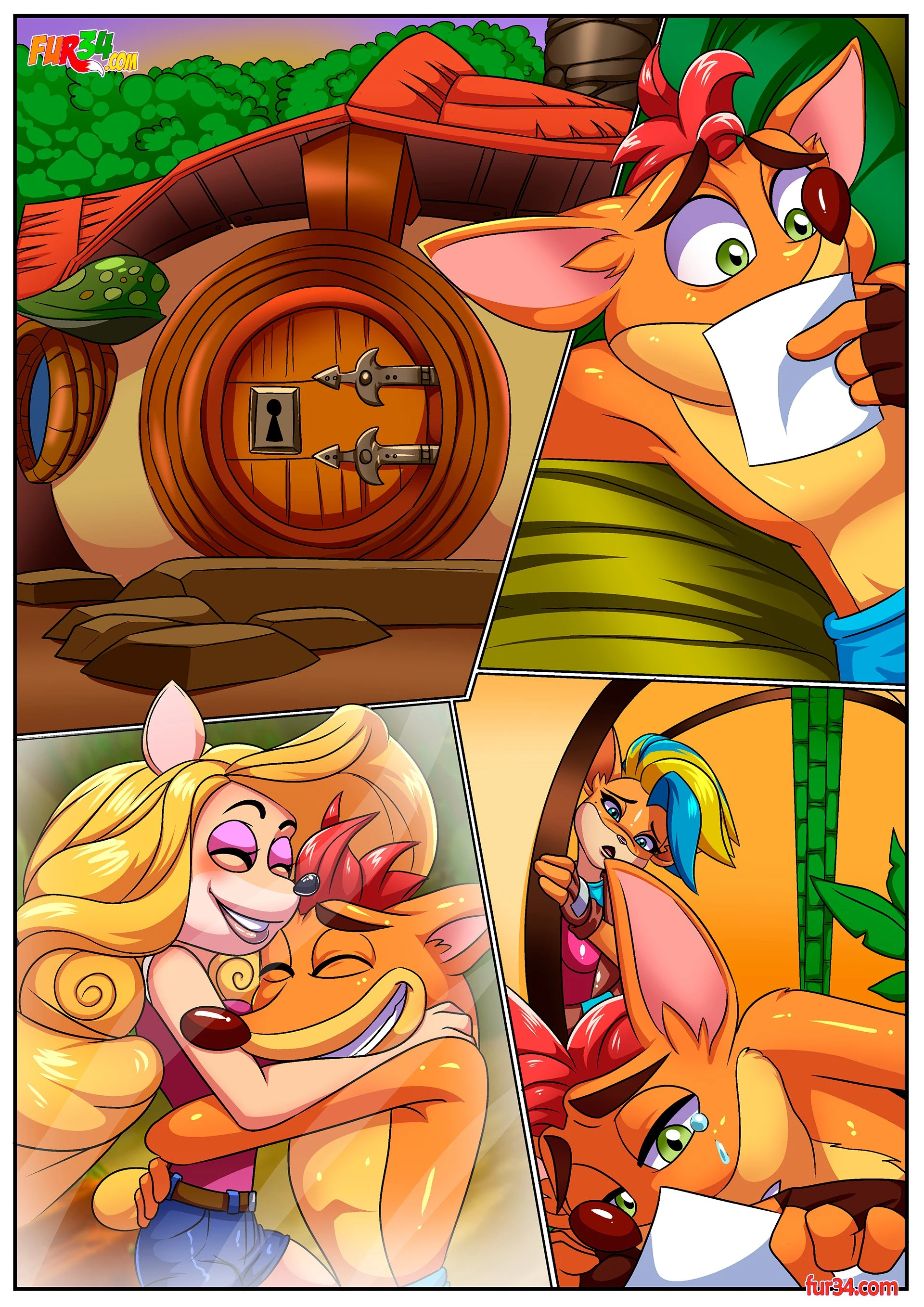 Bandicoot Love (Crash Bandicoot) [Palcomix] - 1 . Bandicoot Love - (Crash Bandicoot) [Palcomix] - Page 2